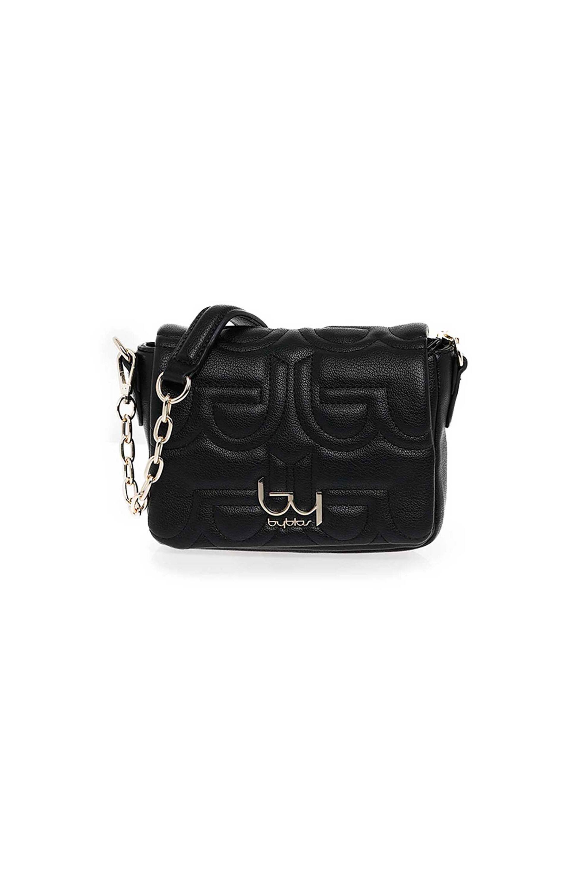 By Byblos γυναικεία τσάντα crossbody "Turchese Small" - BYBS28A06 Μαύρο