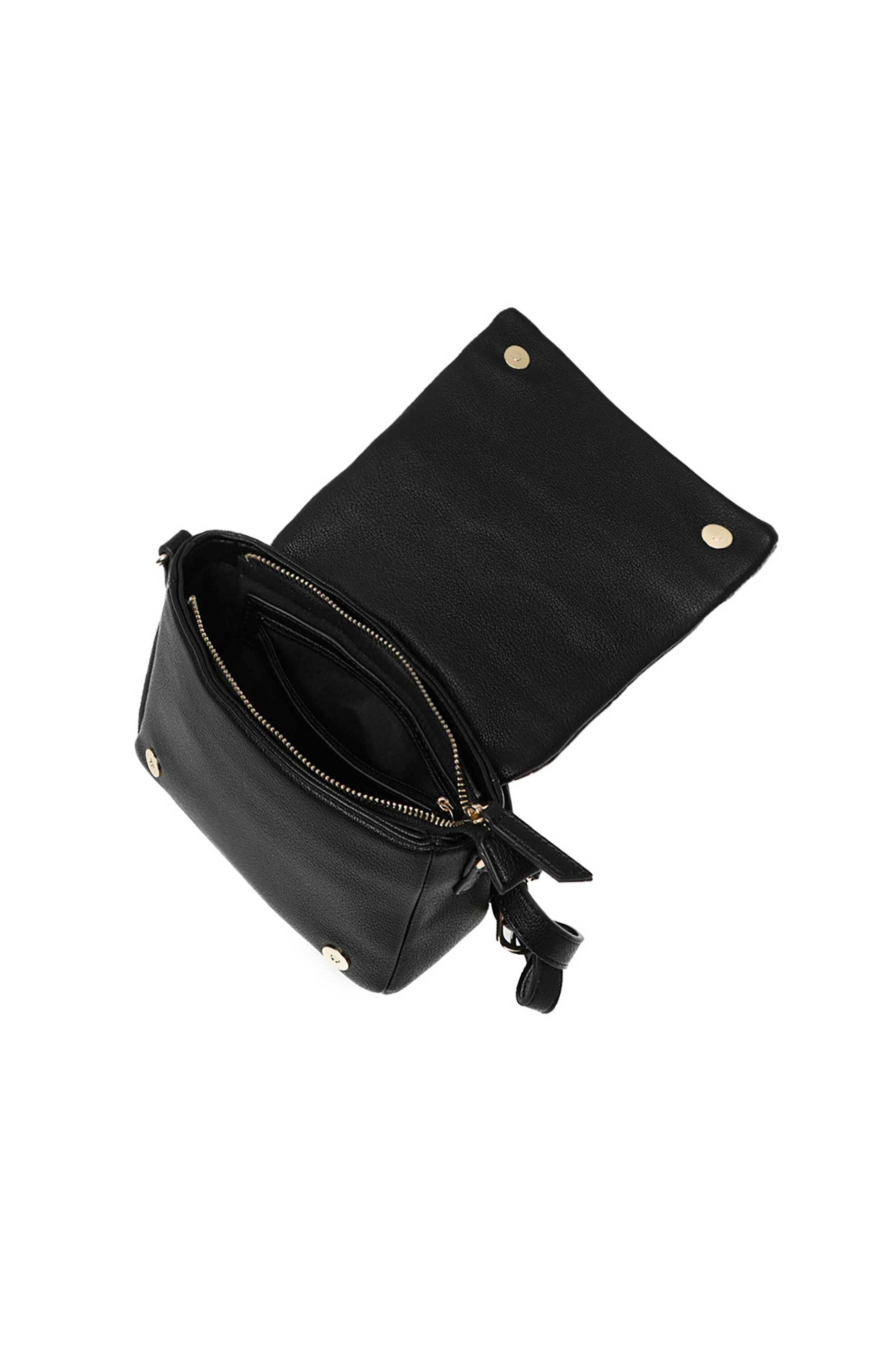 By Byblos γυναικεία τσάντα crossbody "Turchese Small" - BYBS28A06 Μαύρο φωτογραφία