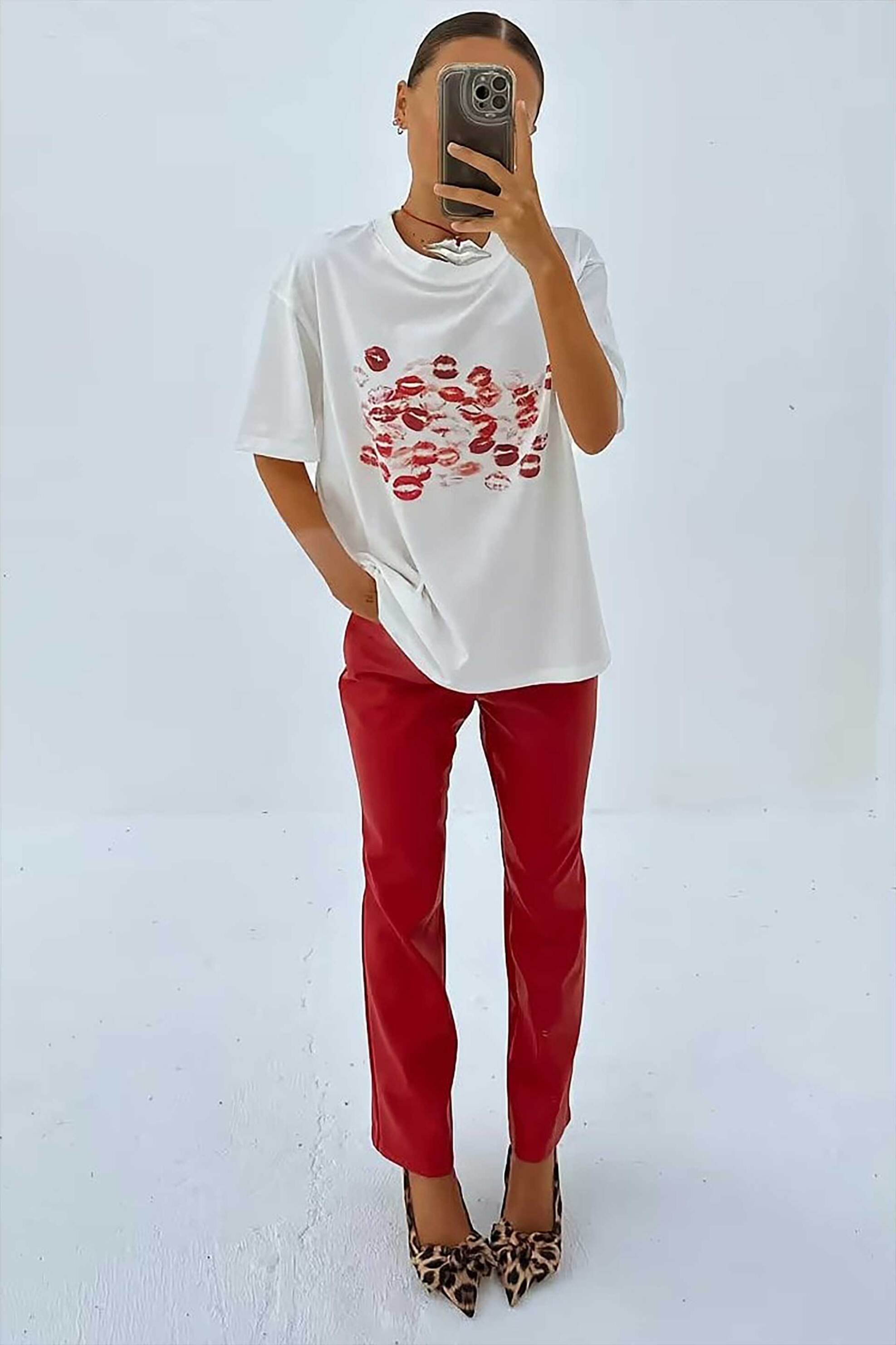 NEVER FULLY DRESSED Never Fully Dressed γυναικείο T-shirt με print - NFDTO1515WELL Λευκό