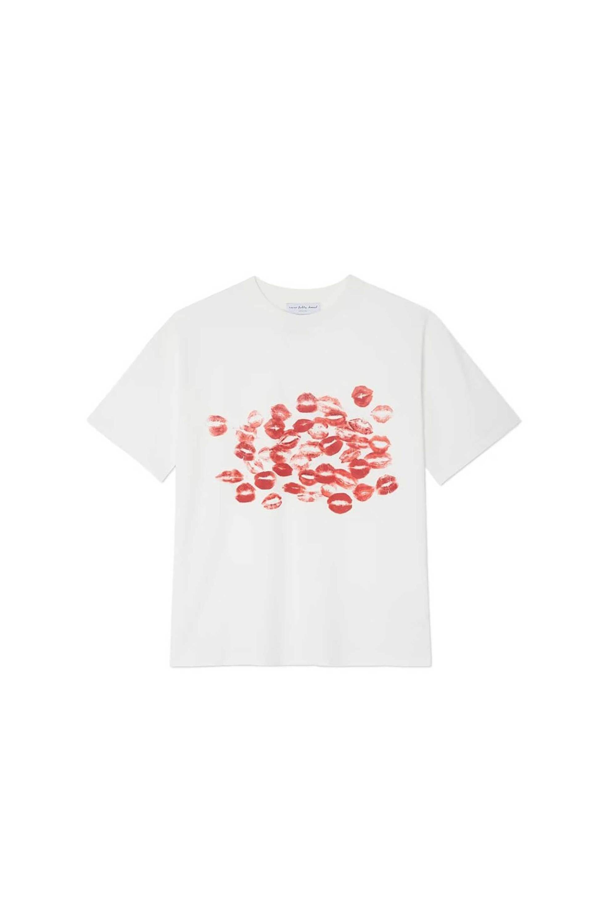 NEVER FULLY DRESSED Never Fully Dressed γυναικείο T-shirt με print - NFDTO1515WELL Λευκό - 3