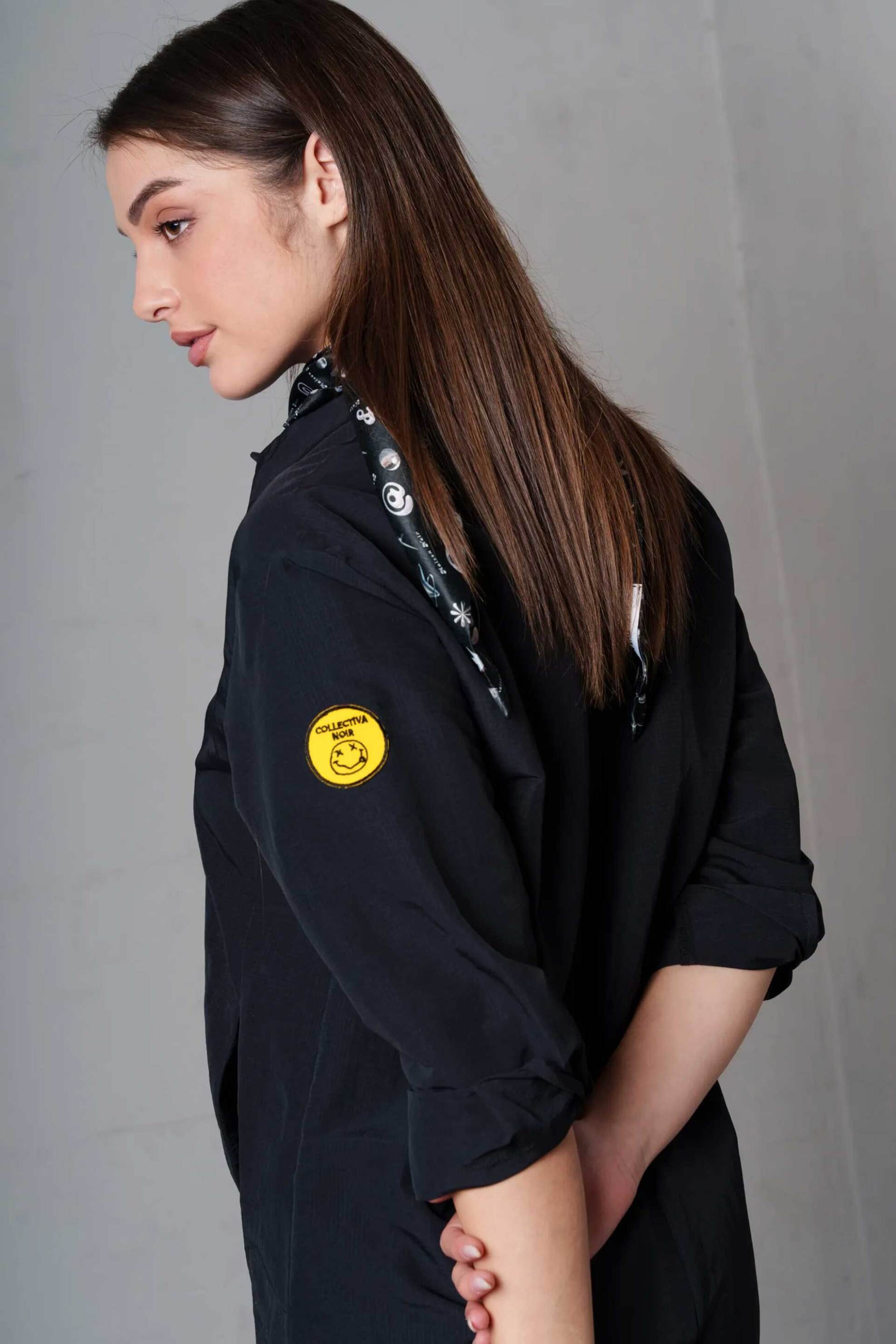 Collectiva Noir γυναικεία oλόσωμη φόρμα "Kaia" - CN141J02RPS Μαύρο φωτογραφία