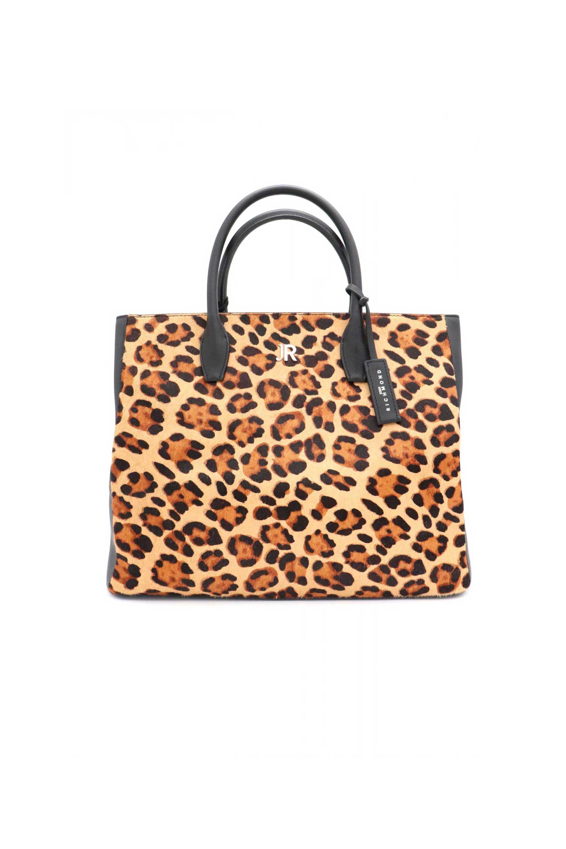 John Richmond γυναικεία τσάντα tote με animal print "Machana" | ONE SIZE