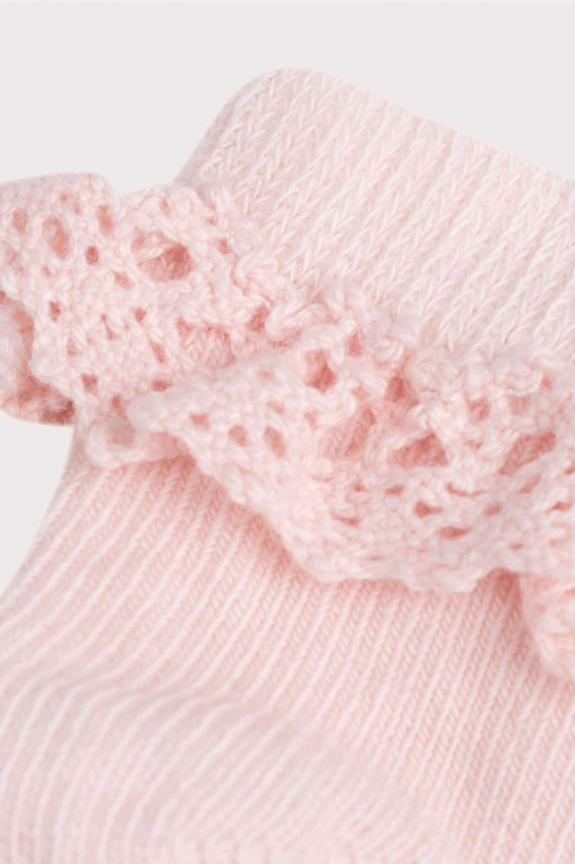 DPAM βρεφικές κάλτσες για κορίτσια "Baby Pink Ruffles" - 356157 Ροζ Ανοιχτό φωτογραφία