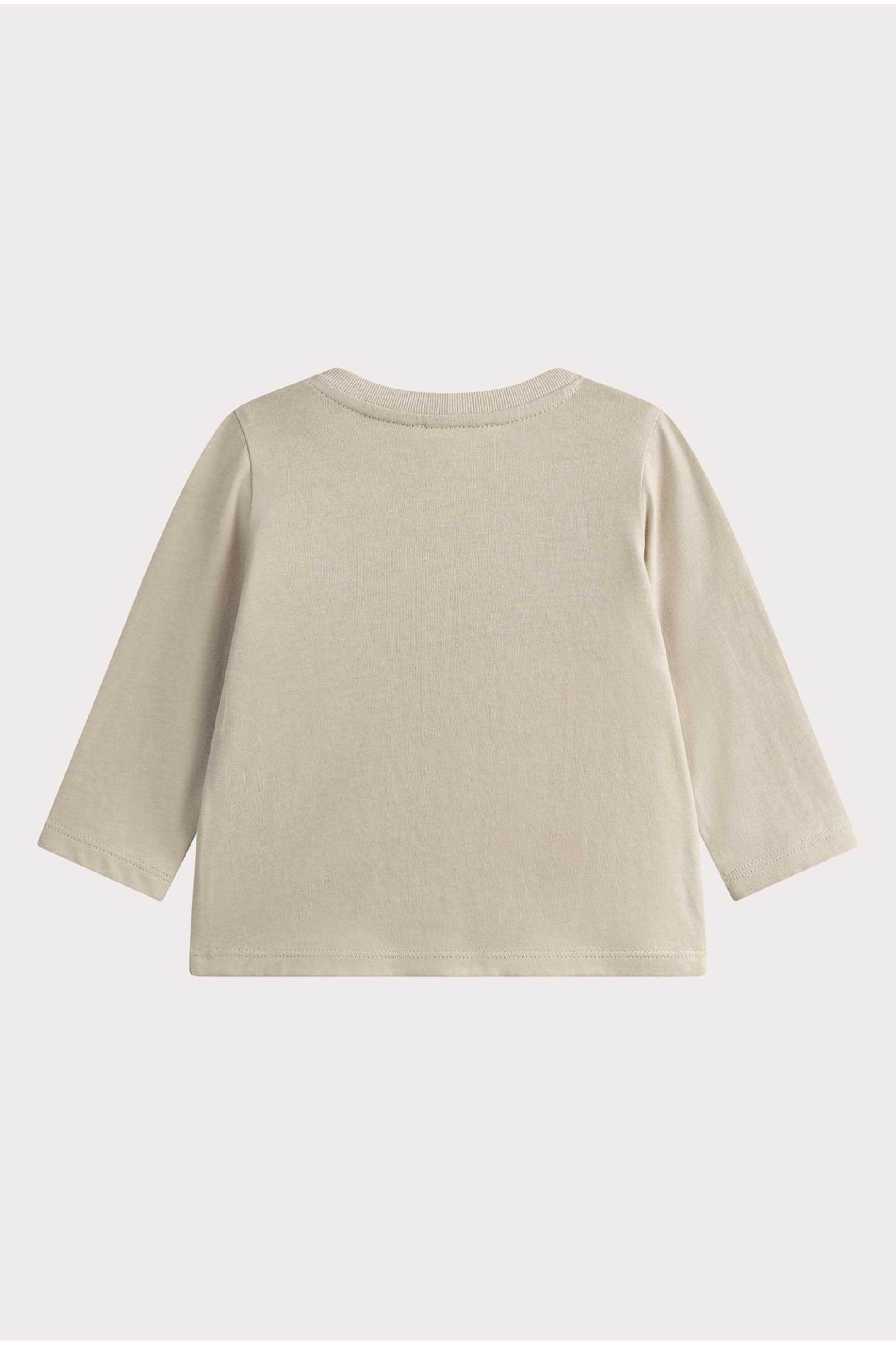 DPAM βρεφική μπλούζα φούτερ για αγόρια "Beige Rodeo" - 356420 Μπεζ φωτογραφία