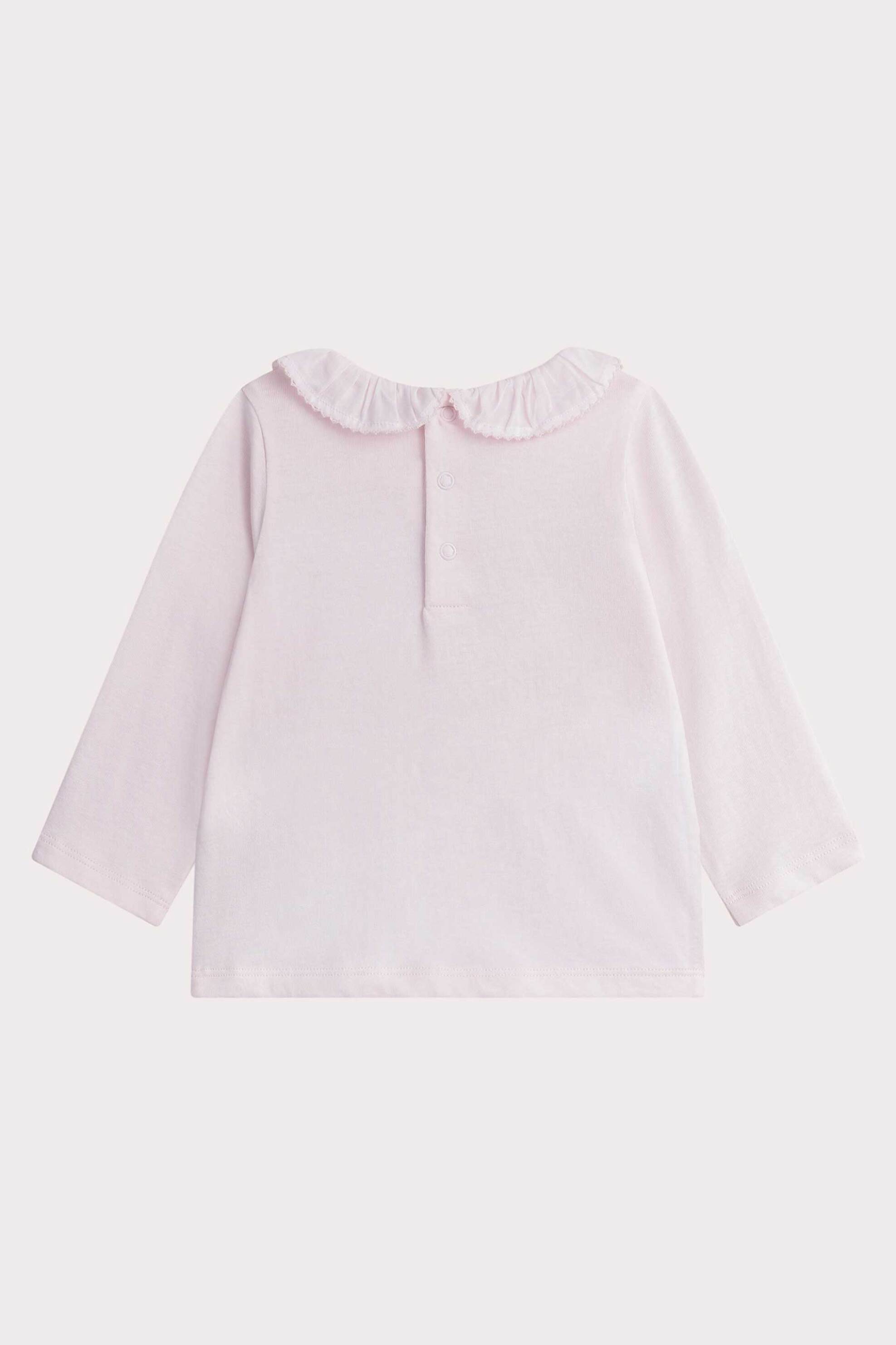 DPAM βρεφική μπλούζα για κορίτσια "Soft Pink Puppy" - 356255 Ροζ φωτογραφία