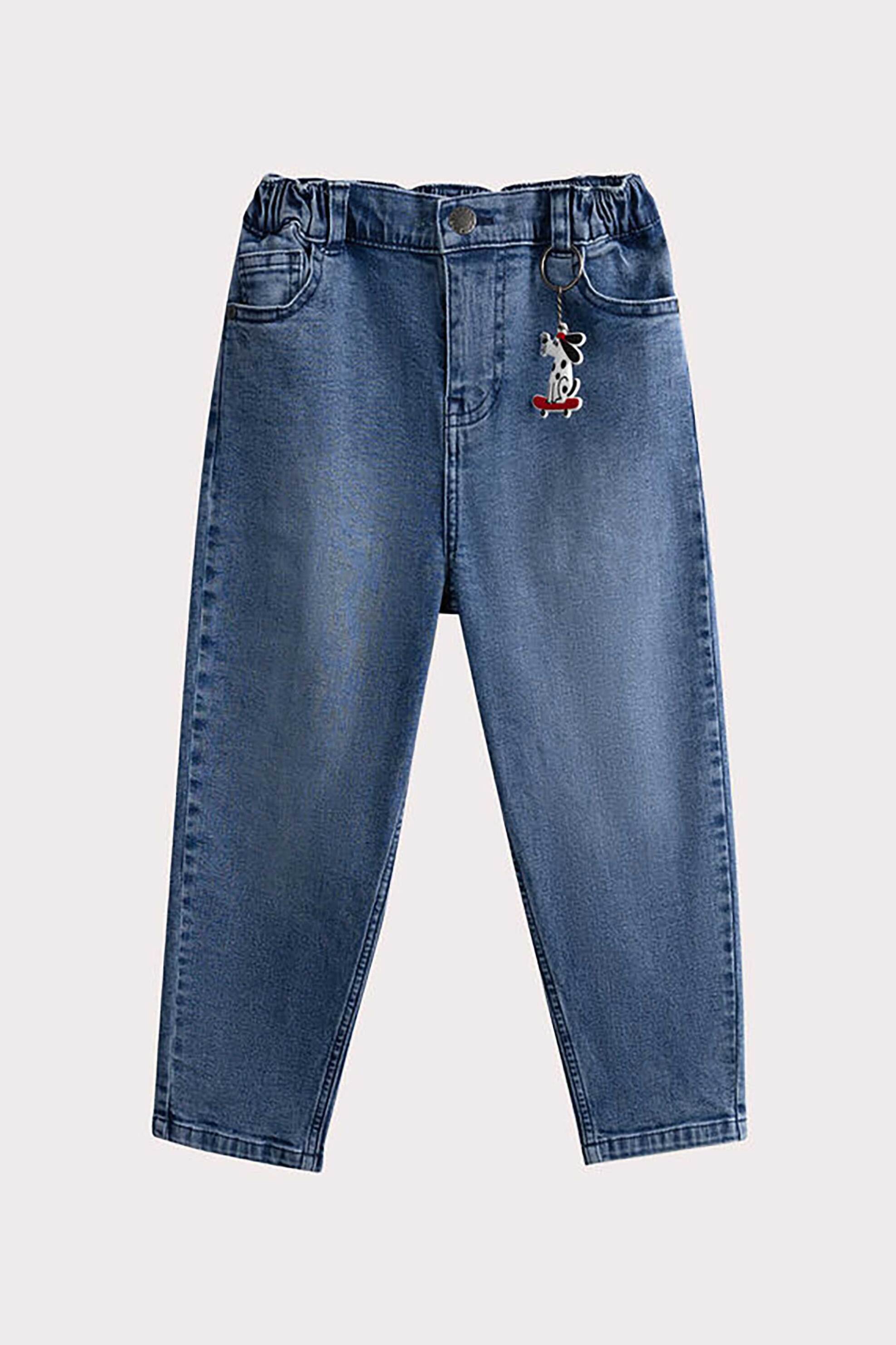 DPAM παιδικό τζιν παντελόνι για αγόρια "Classic Denim" - 356679 Denim Blue φωτογραφία