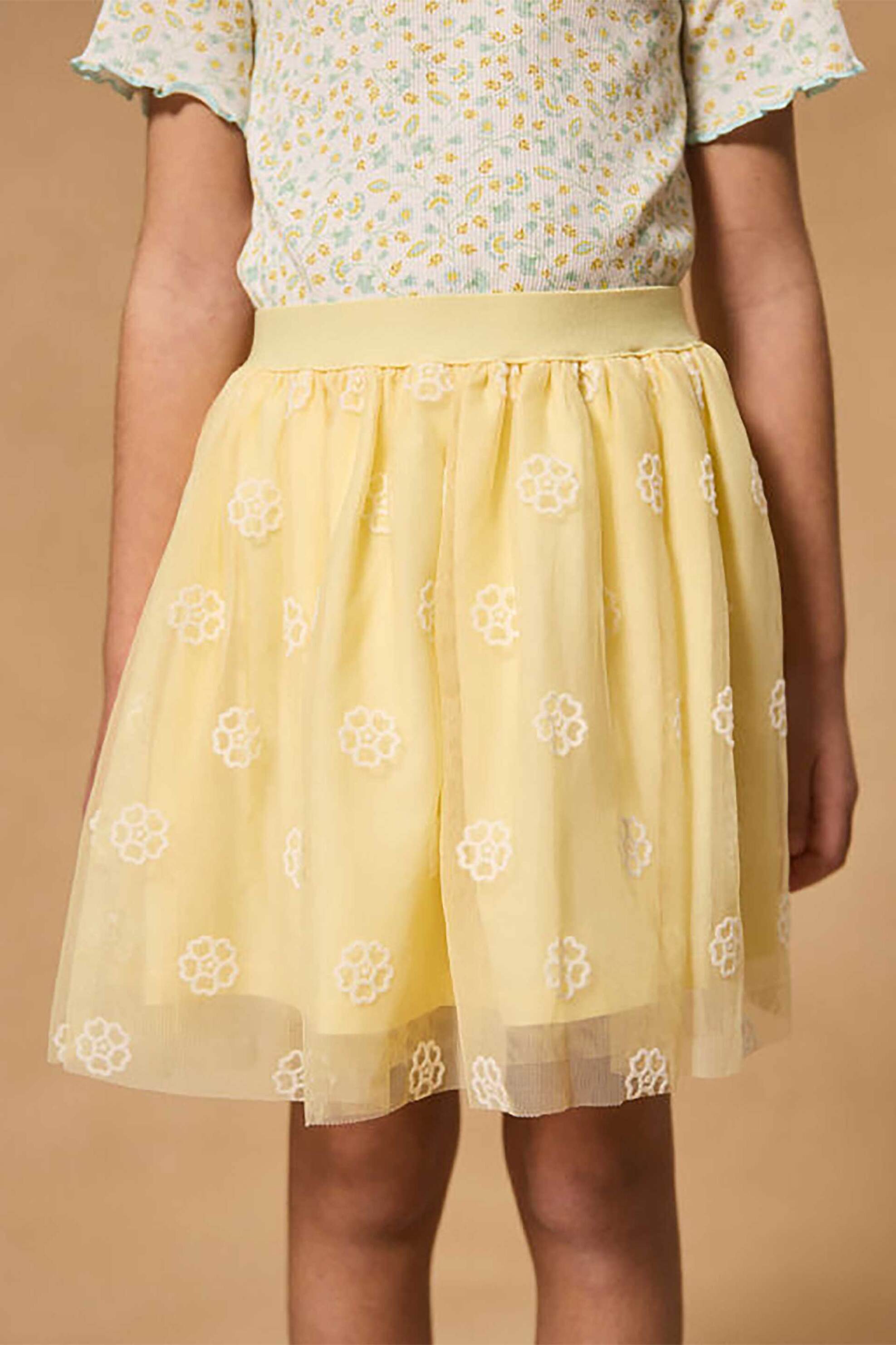 DPAM παιδική φούστα για κορίτσια "Yellow Tulle" - 357764 Κίτρινο