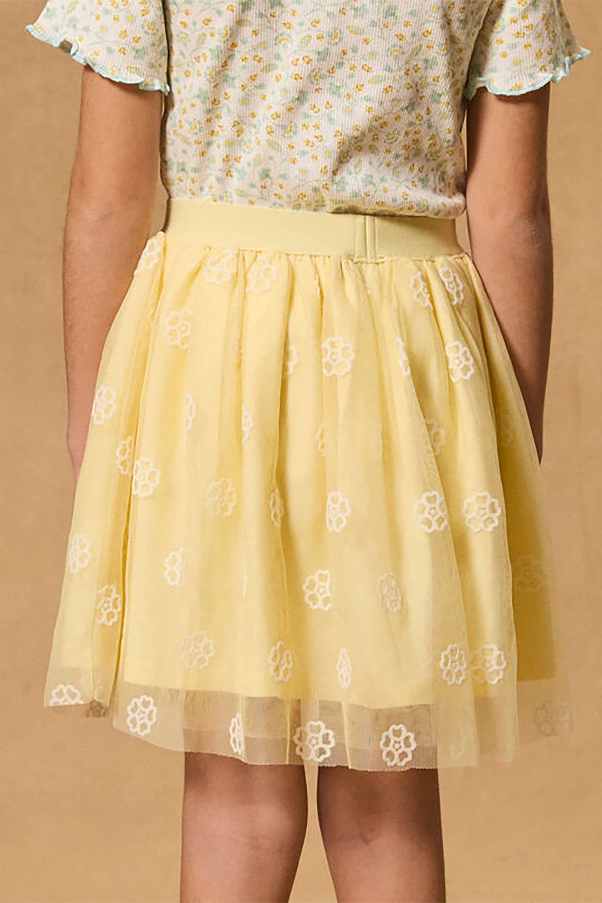 DPAM παιδική φούστα για κορίτσια "Yellow Tulle" - 357764 Κίτρινο φωτογραφία