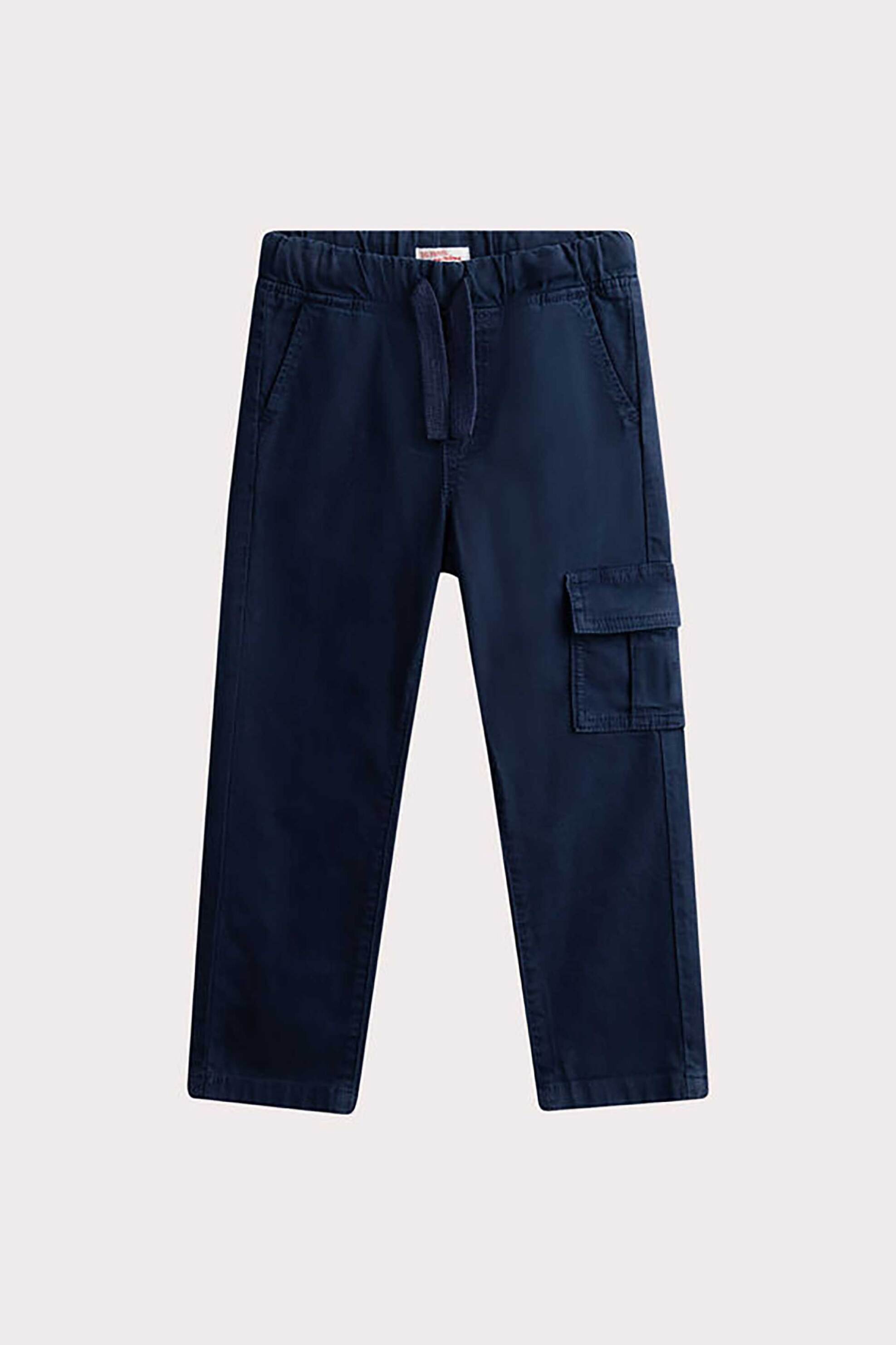 DPAM DPAM παιδικό παντελόνι για αγόρια "Navy Cargo Look" - 360512 Μπλε Σκούρο