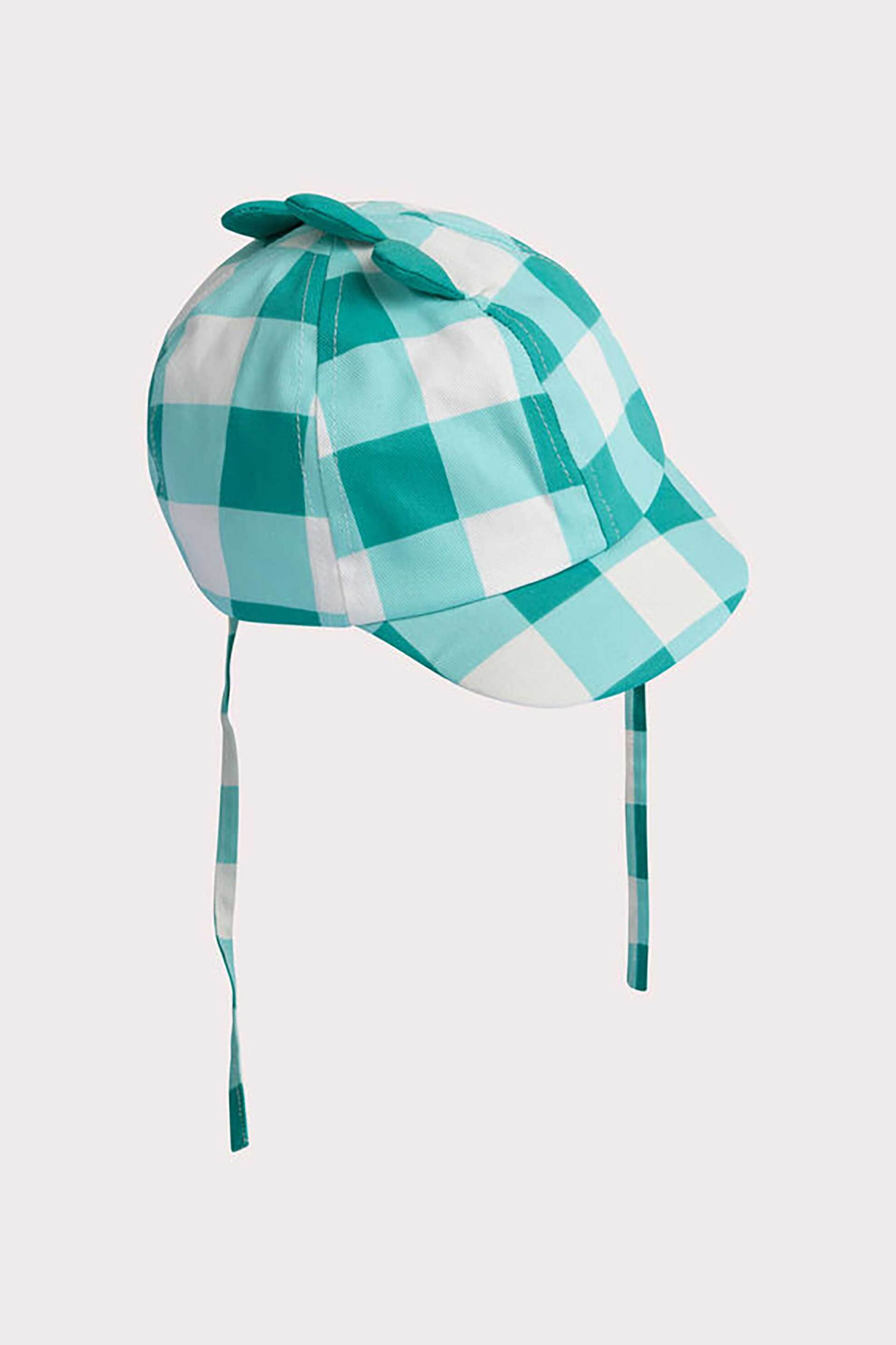 DPAM βρεφικό καπέλο για αγόρια "Turquoise Plaid" - 360479 Τυρκουάζ φωτογραφία