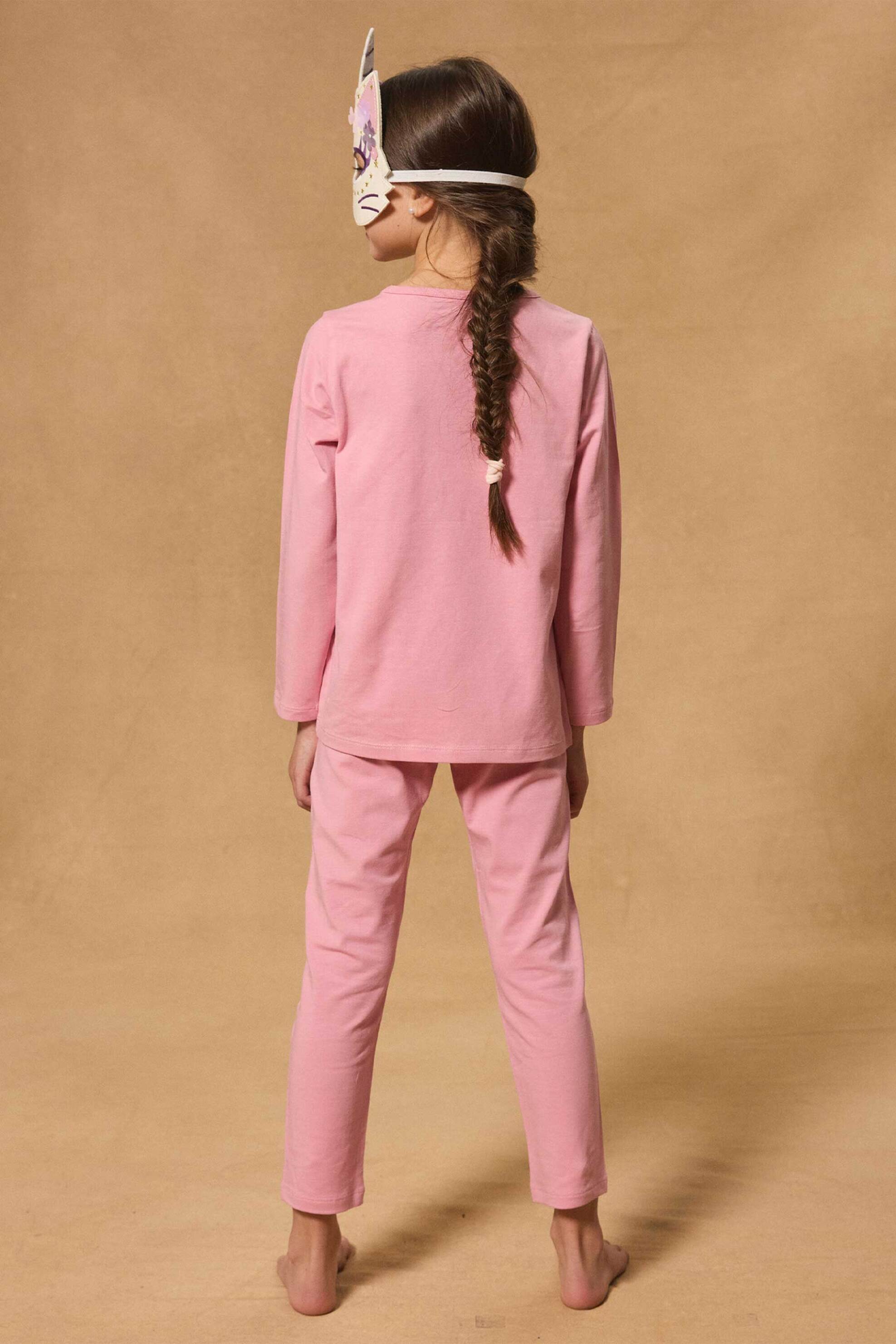 DPAM σετ παιδικές πιτζάμες για κορίτσια "Pink Unicorn" - 361763 Ροζ φωτογραφία