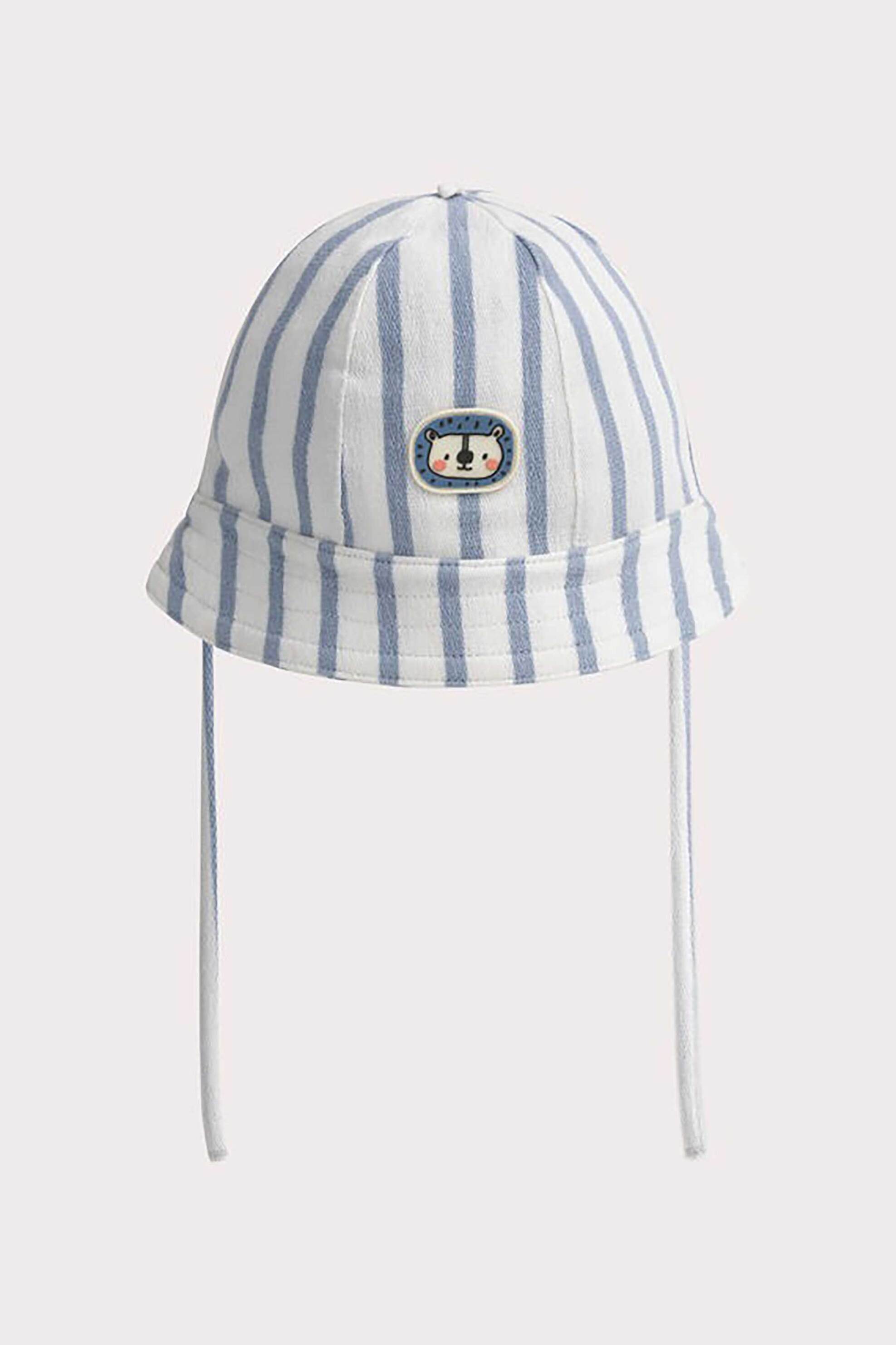 DPAM DPAM βρεφικό καπέλο "Baby Blue Bear" - 361204 Γαλάζιο