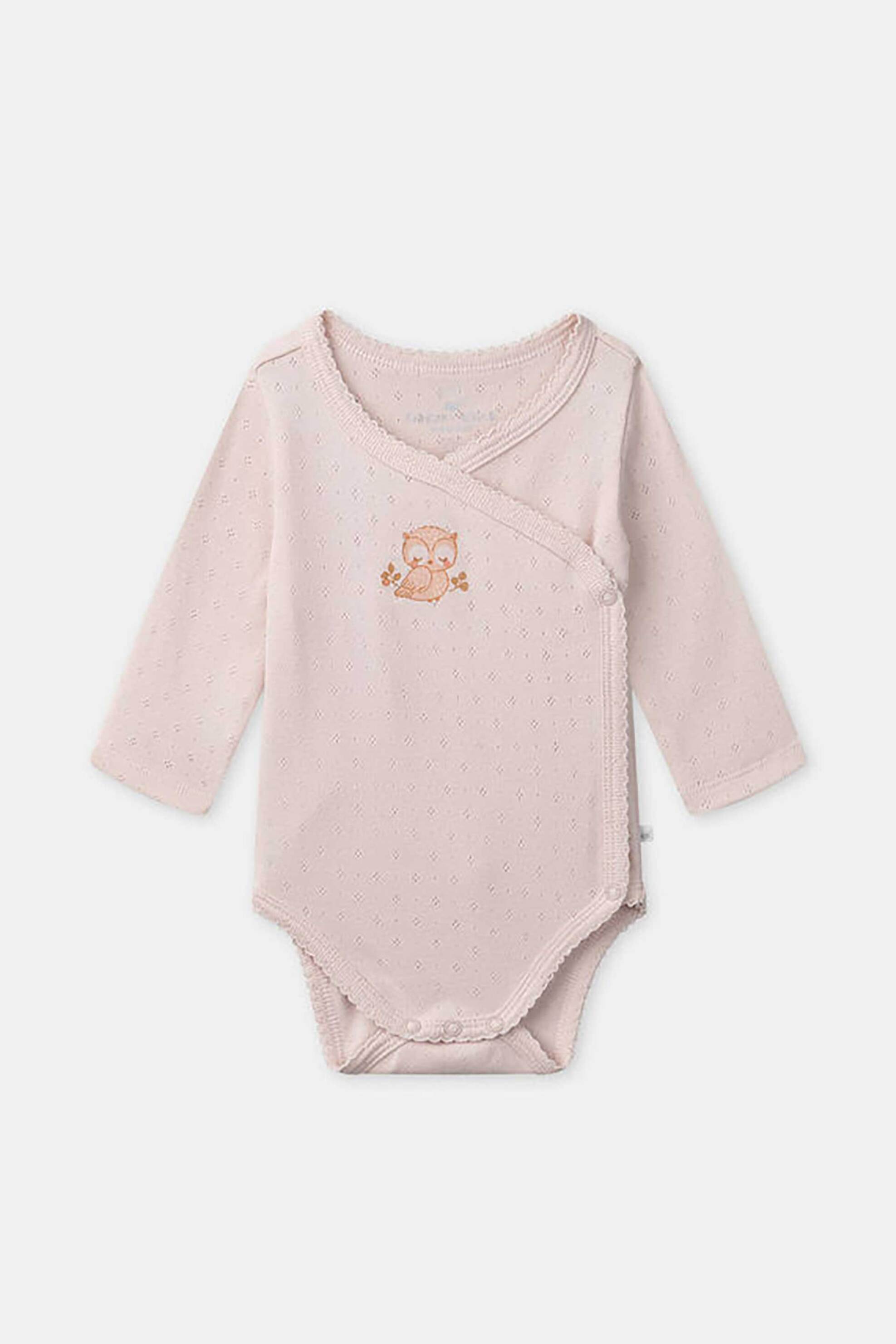 DPAM σετ βρεφικά φορμάκια για κορίτσια σε διάφορα σχέδια και χρώματα (2 τεμάχια) - 364916 Ροζ Ανοιχτό φωτογραφία