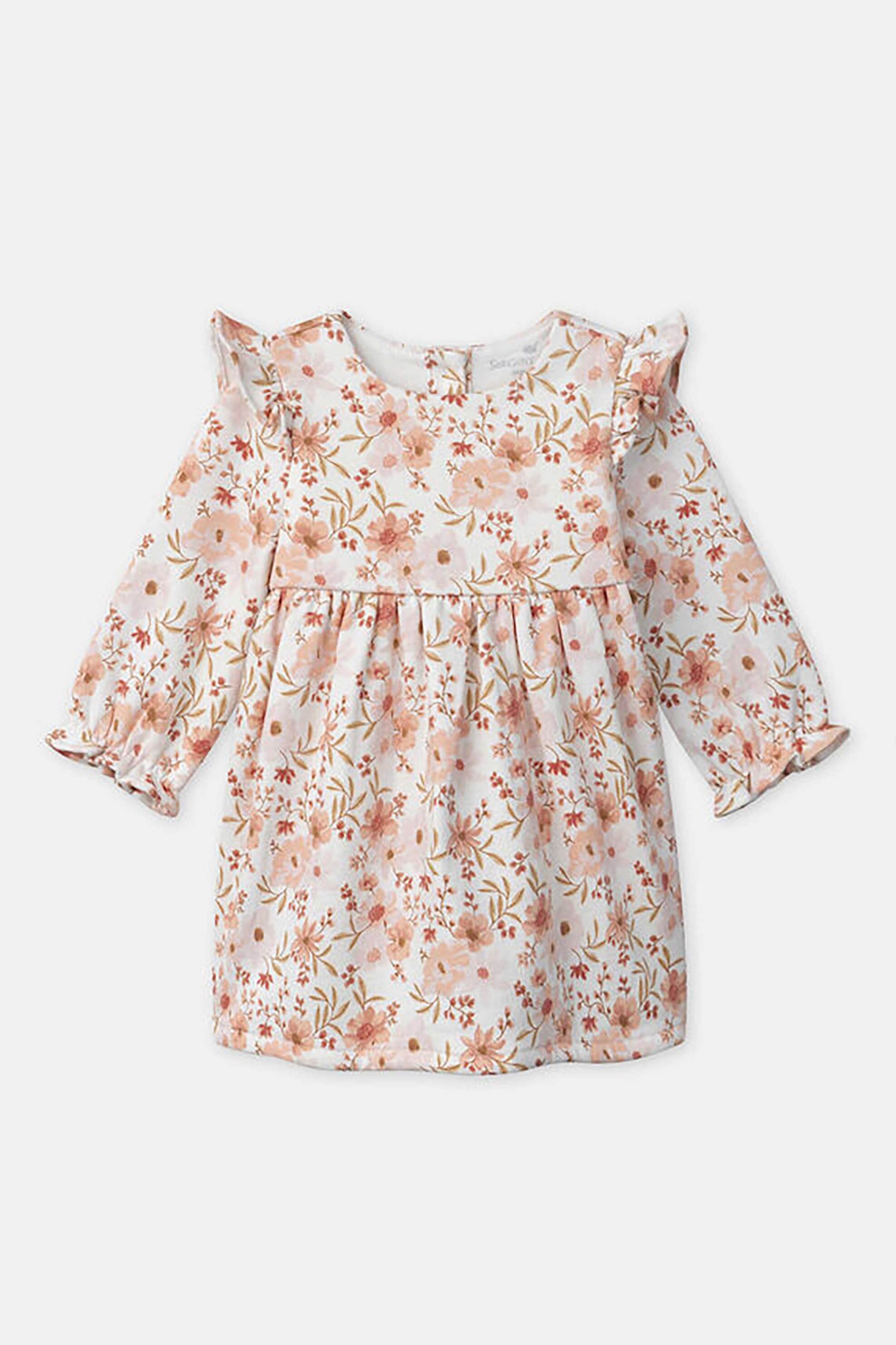 DPAM σετ βρεφικό φόρεμα, παντελόνι και κορδέλα μαλλιών με floral print (3 τεμάχια) - 364944 Ροζ Ανοιχτό φωτογραφία