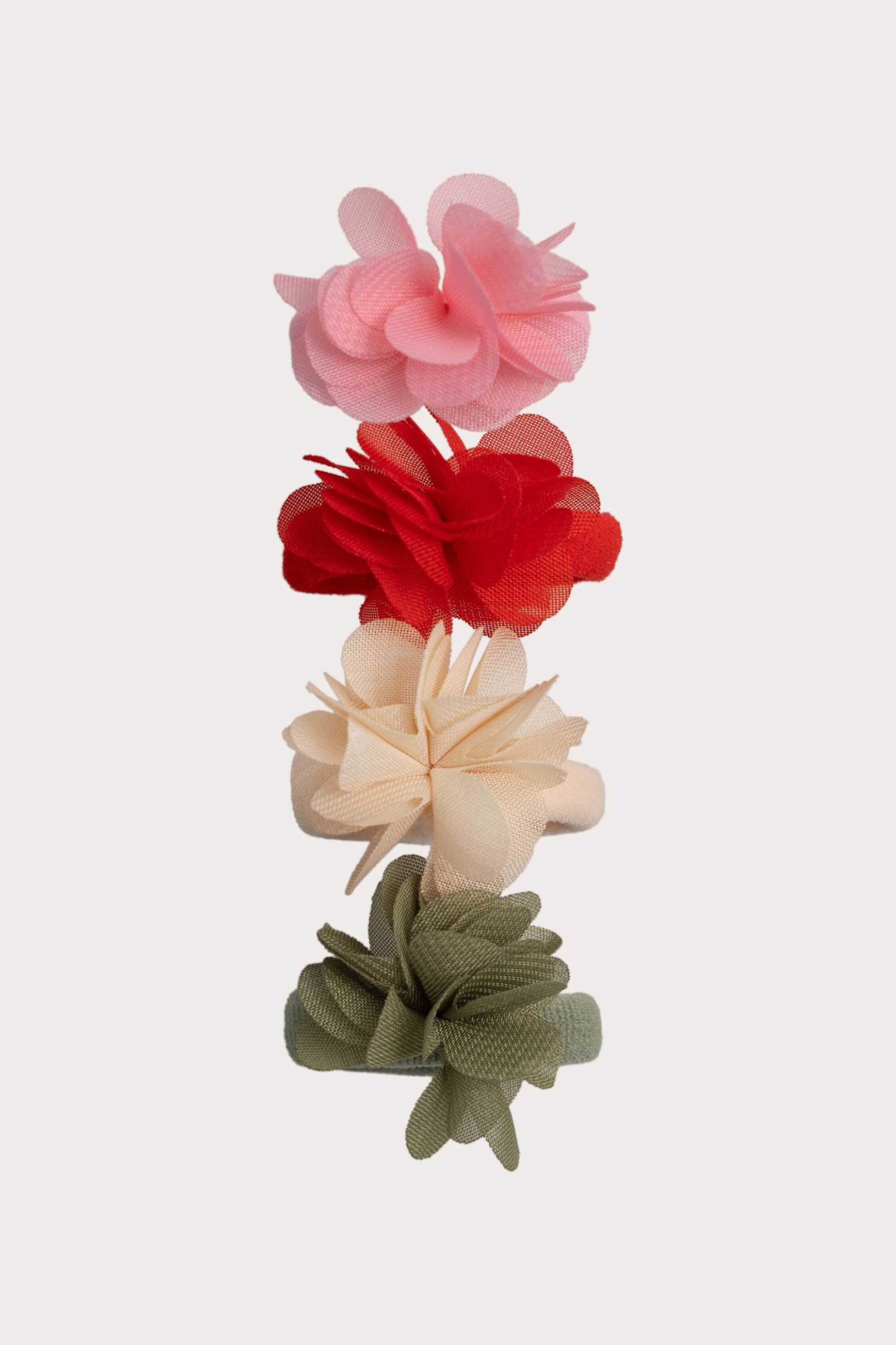 DPAM σετ παιδικά λαστιχάκια μαλλιών σε διάφορα χρώματα (4 τεμάχια) - 364597 Πολύχρωμο