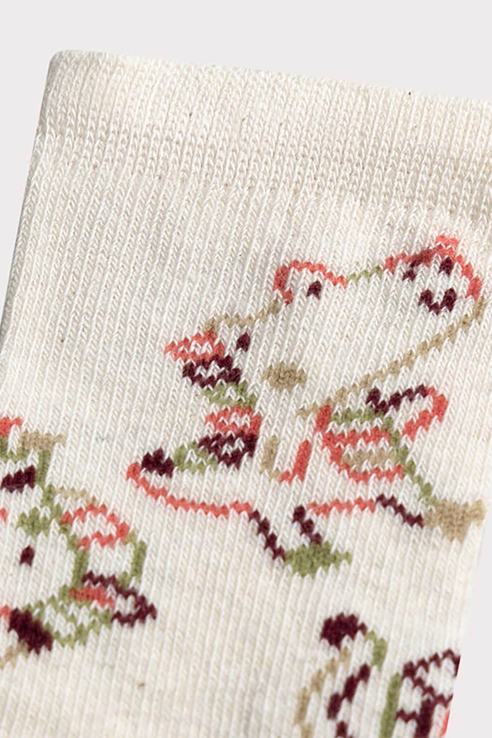 DPAM βρεφικές κάλτσες με σχέδιο ζωάκια - 364854 Λευκό φωτογραφία