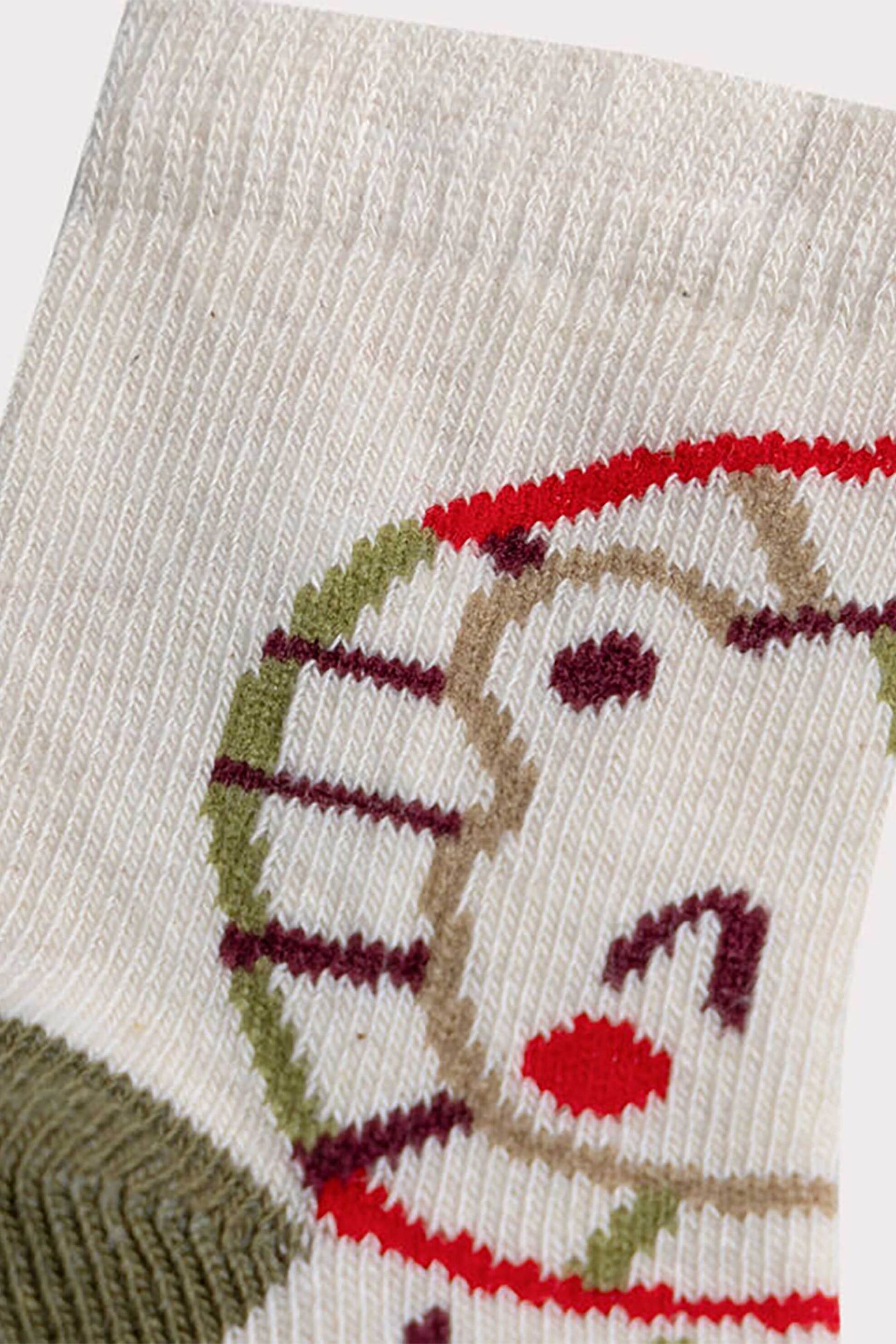 DPAM βρεφικές κάλτσες για αγόρια με πολύχρωμο σχέδιο ζωάκι - 364857 Λευκό φωτογραφία