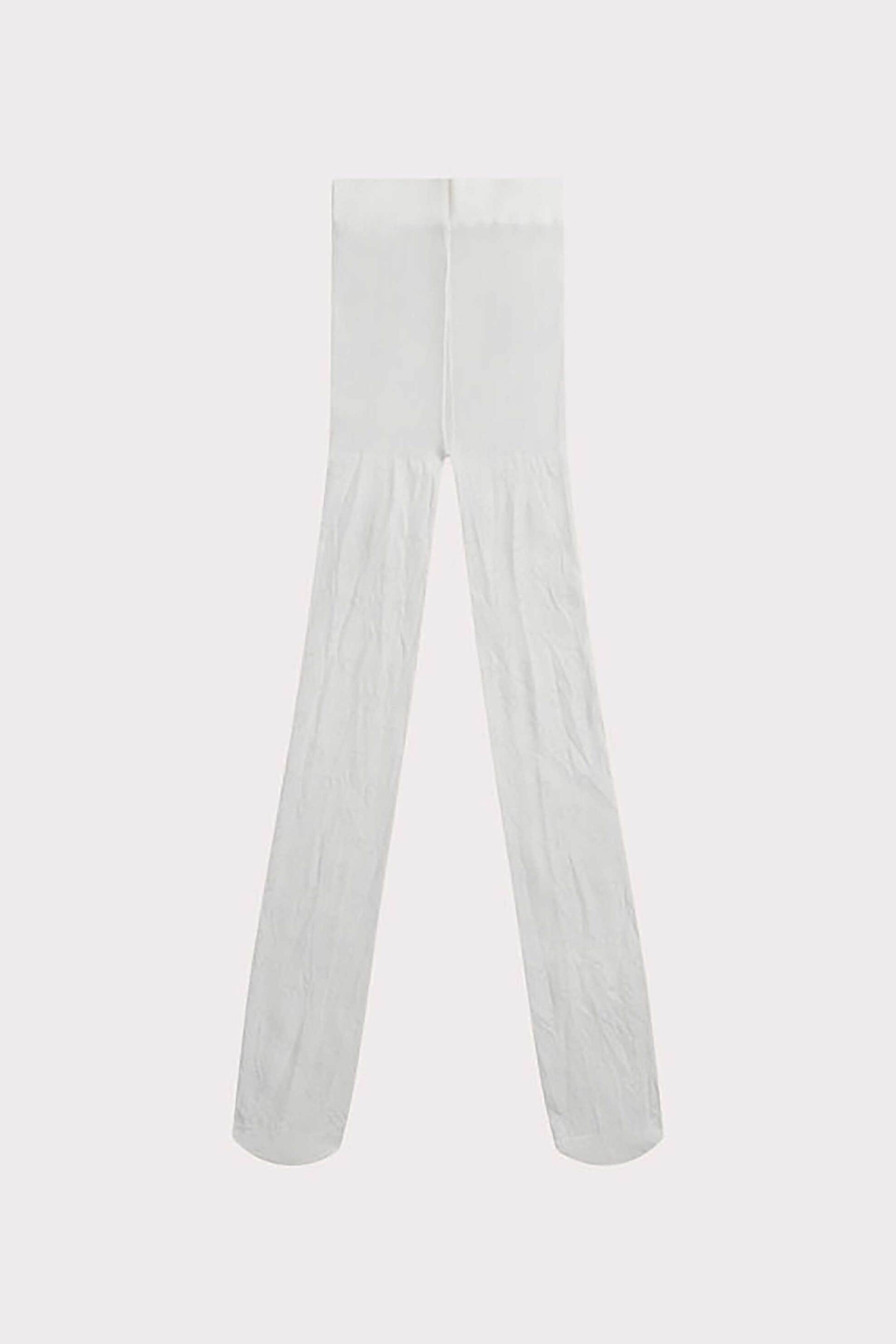 DPAM παιδικό καλσόν μονόχρωμο - 364864 Λευκό