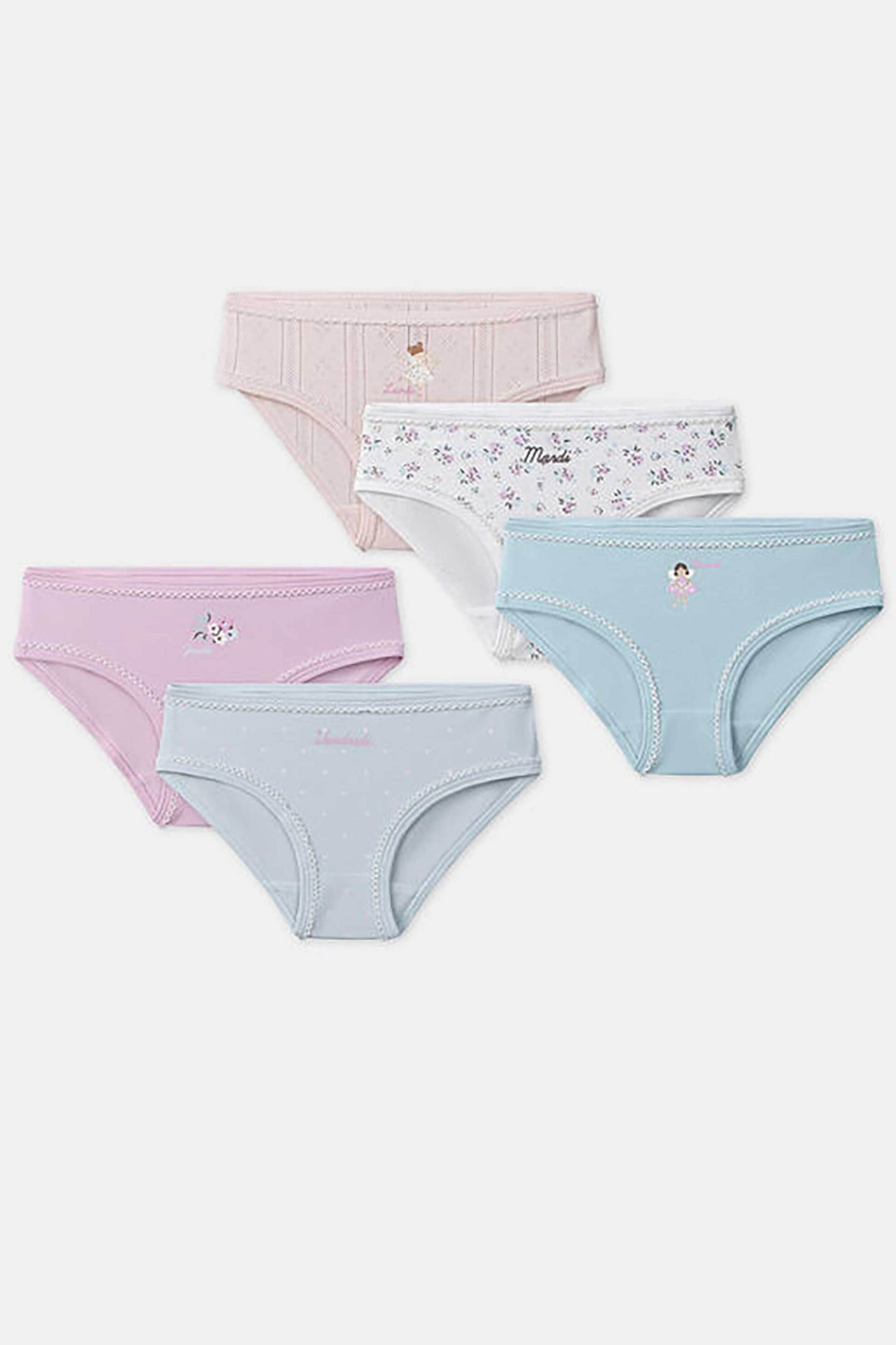 DPAM σετ παιδικά εσώρουχα σε διάφορα σχέδια και χρώματα (5 τεμάχια) - 365743 Πολύχρωμο