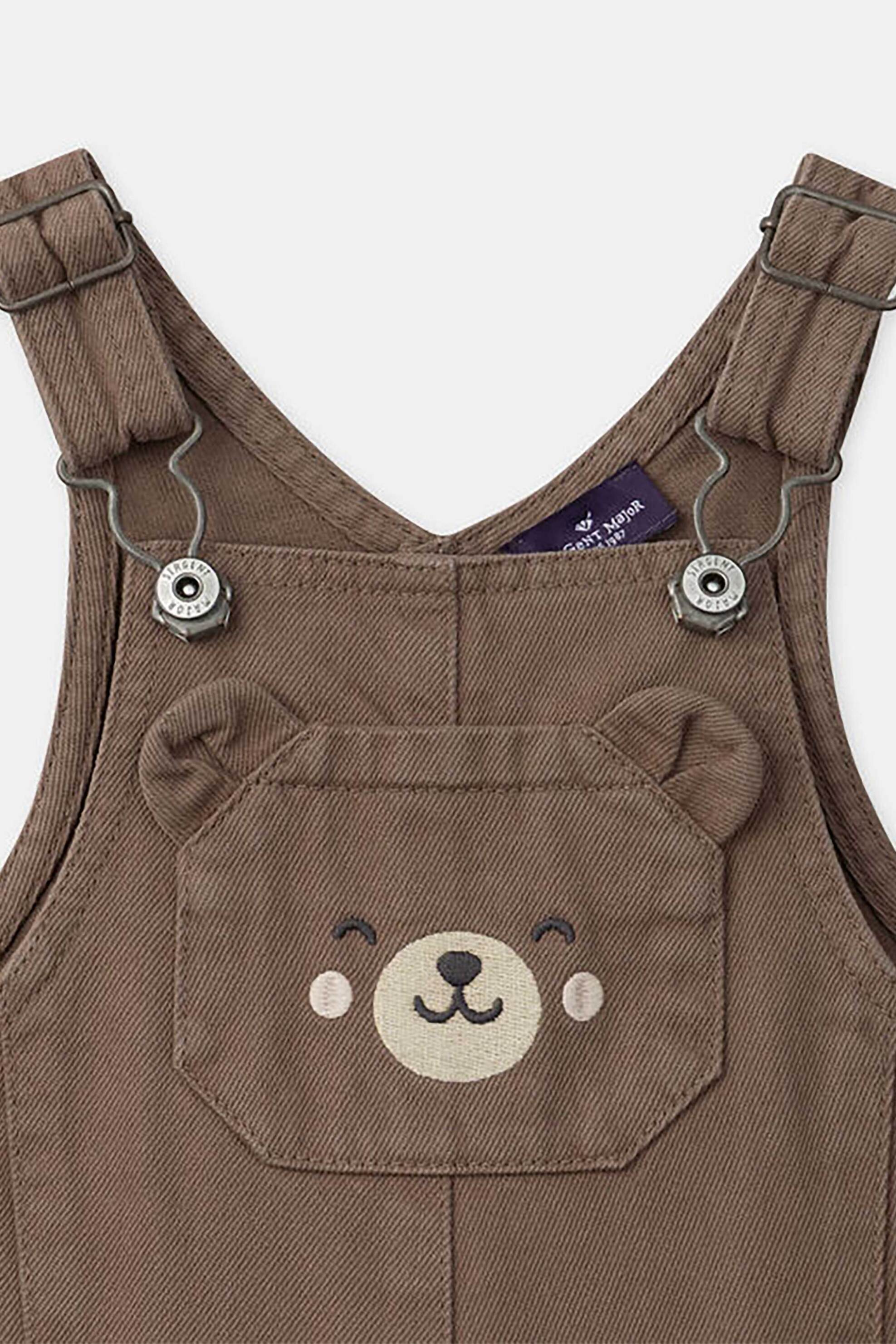 DPAM βρεφική σαλοπέτα με σχέδιο αρκουδάκι - 365509 Καφέ φωτογραφία