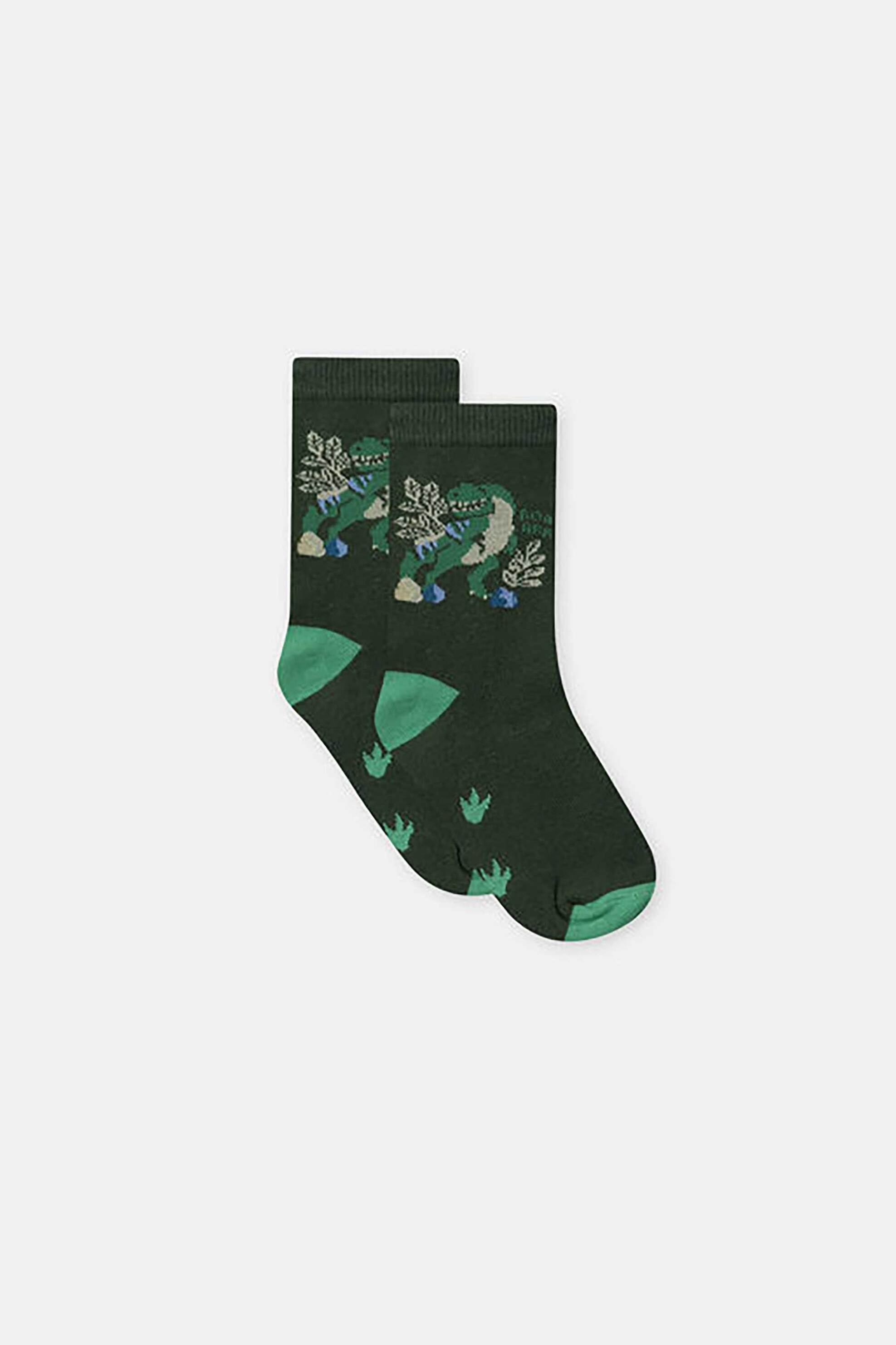 DPAM DPAM παιδικές κάλτσες για αγόρια με σχέδιο - 365678 Πράσινο Σκούρο