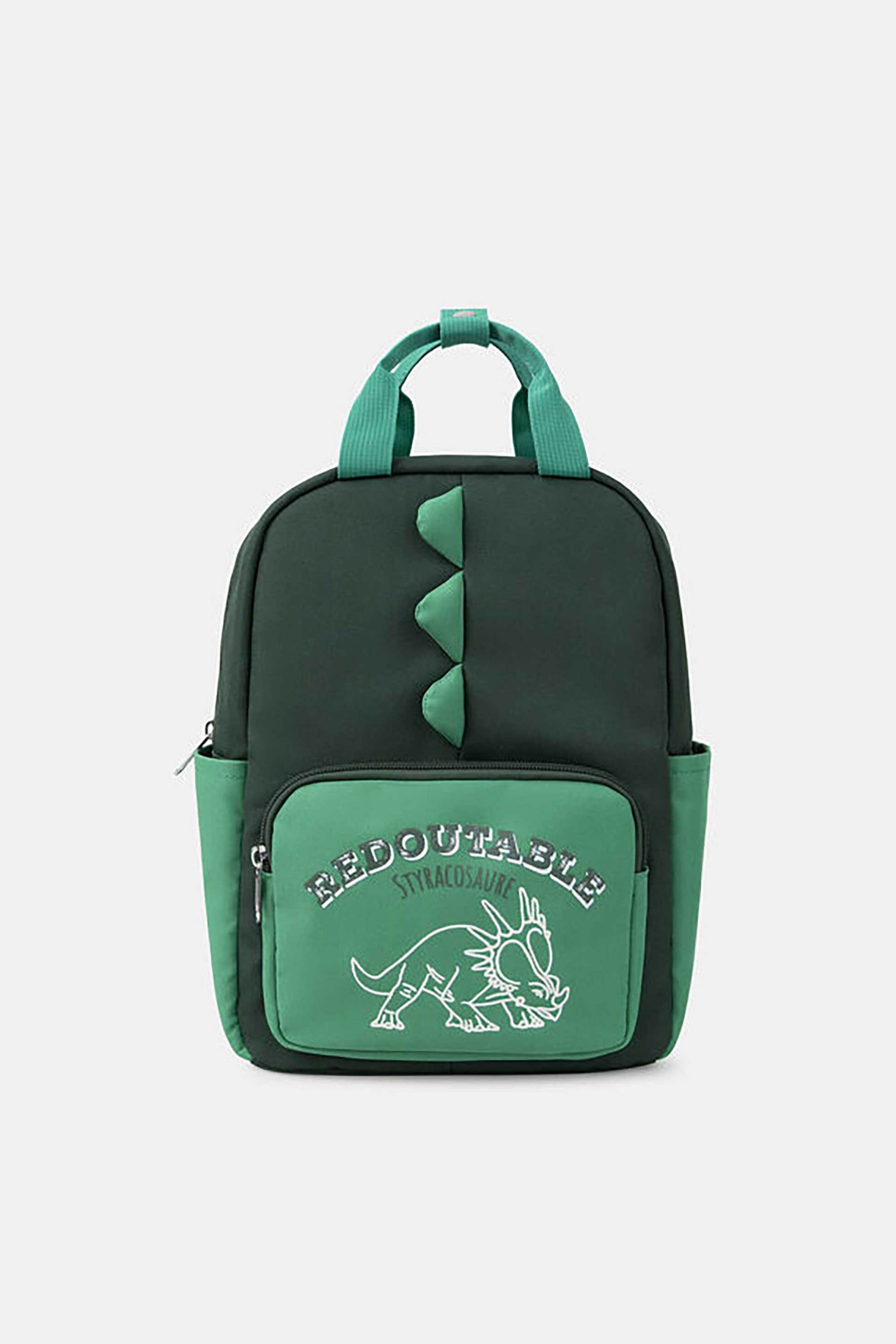 DPAM DPAM παιδικό backpack με σχέδιο δεινόσαυρο - 365673 Πράσινο