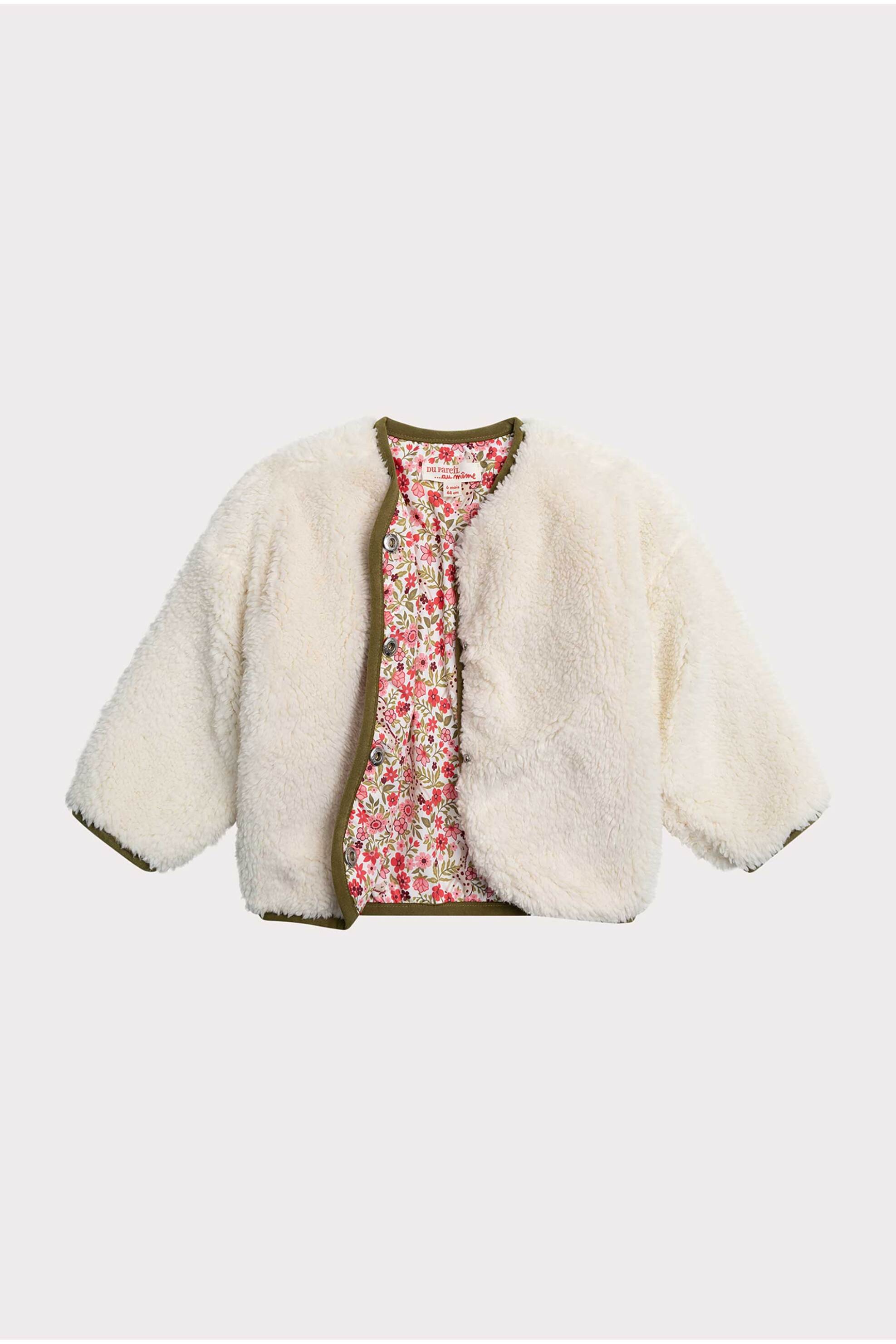 DPAM βρεφικό jacket διπλής όψης για κορίτσια - 365131 Λευκό φωτογραφία