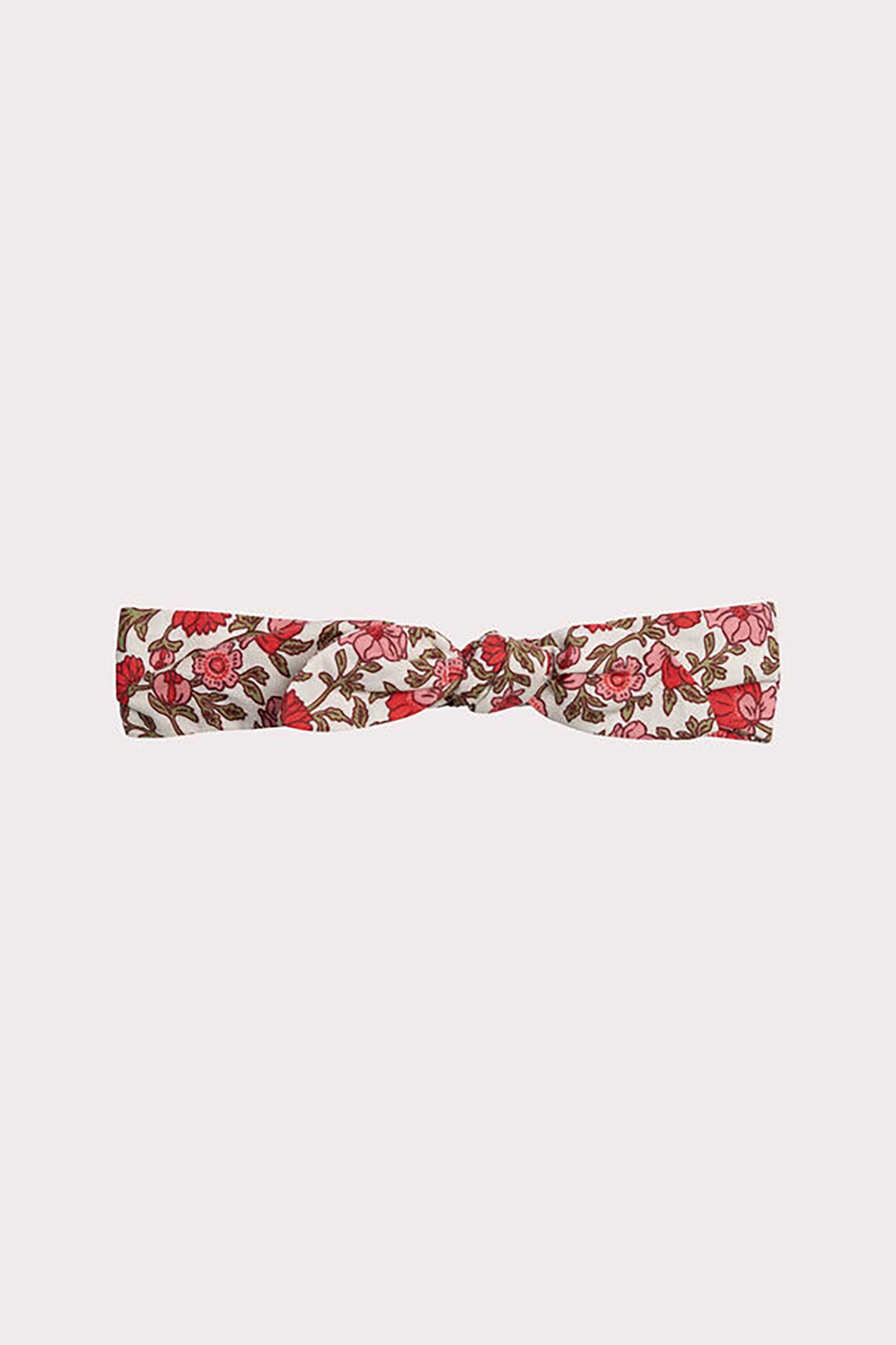 DPAM DPAM βρεφική κορδέλα μαλλιών με floral print - 365170 Κόκκινο