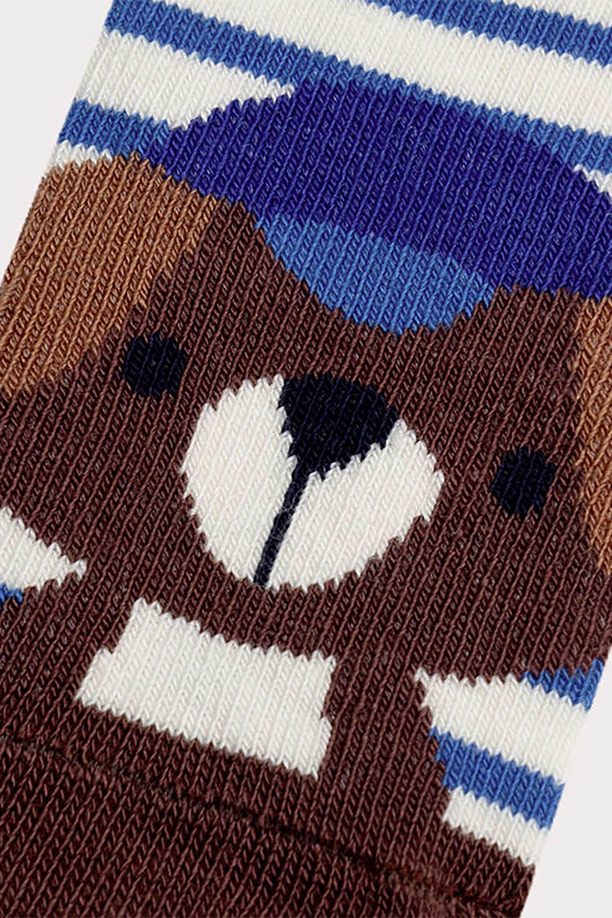 DPAM βρεφικές κάλτσες με σχέδιο ζωάκια - 365896 Καφέ φωτογραφία