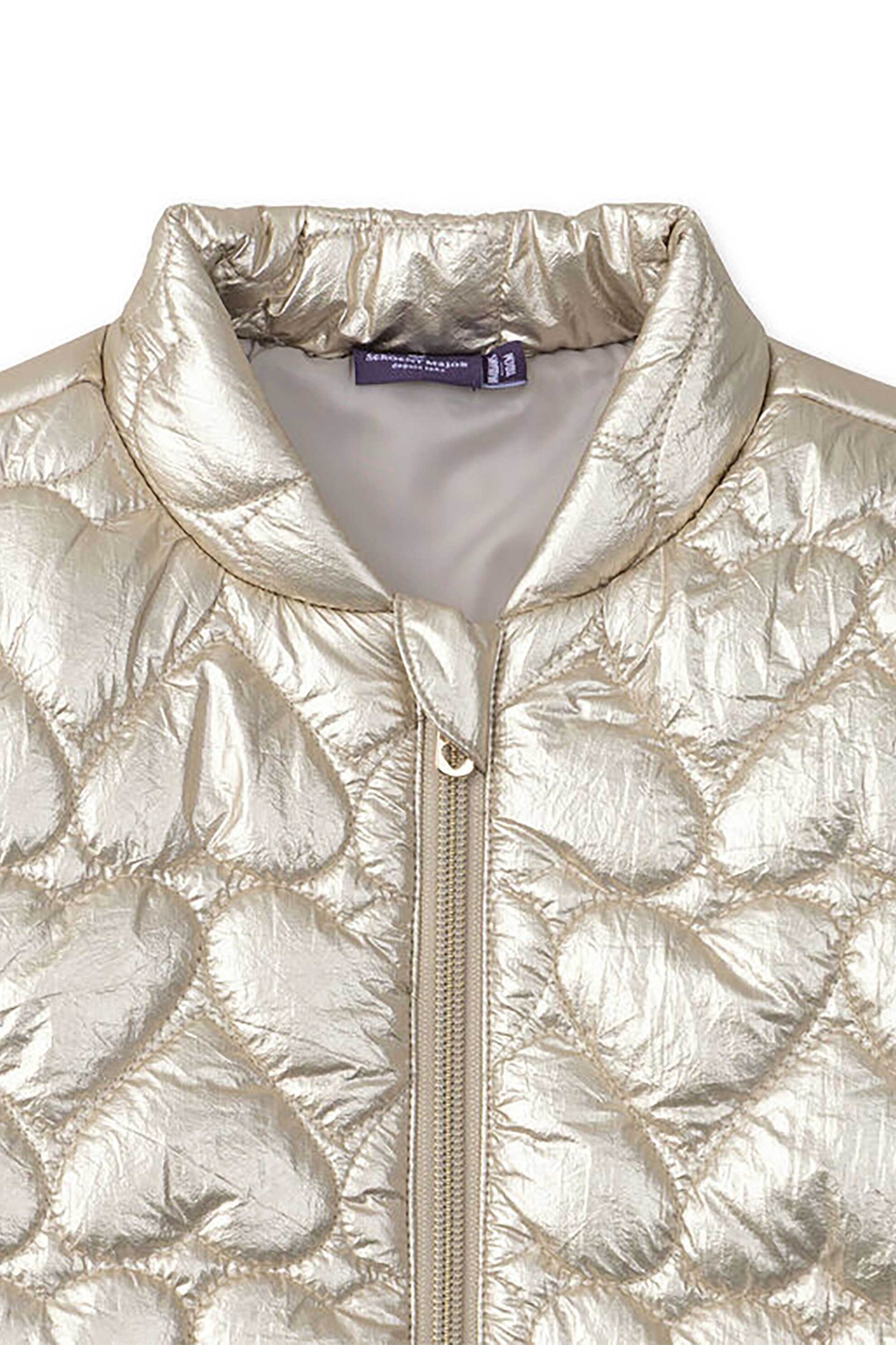 DPAM παιδικό μπουφάν μεταλλιζέ με σχέδιο καρδούλες - 366062 Χρυσό φωτογραφία