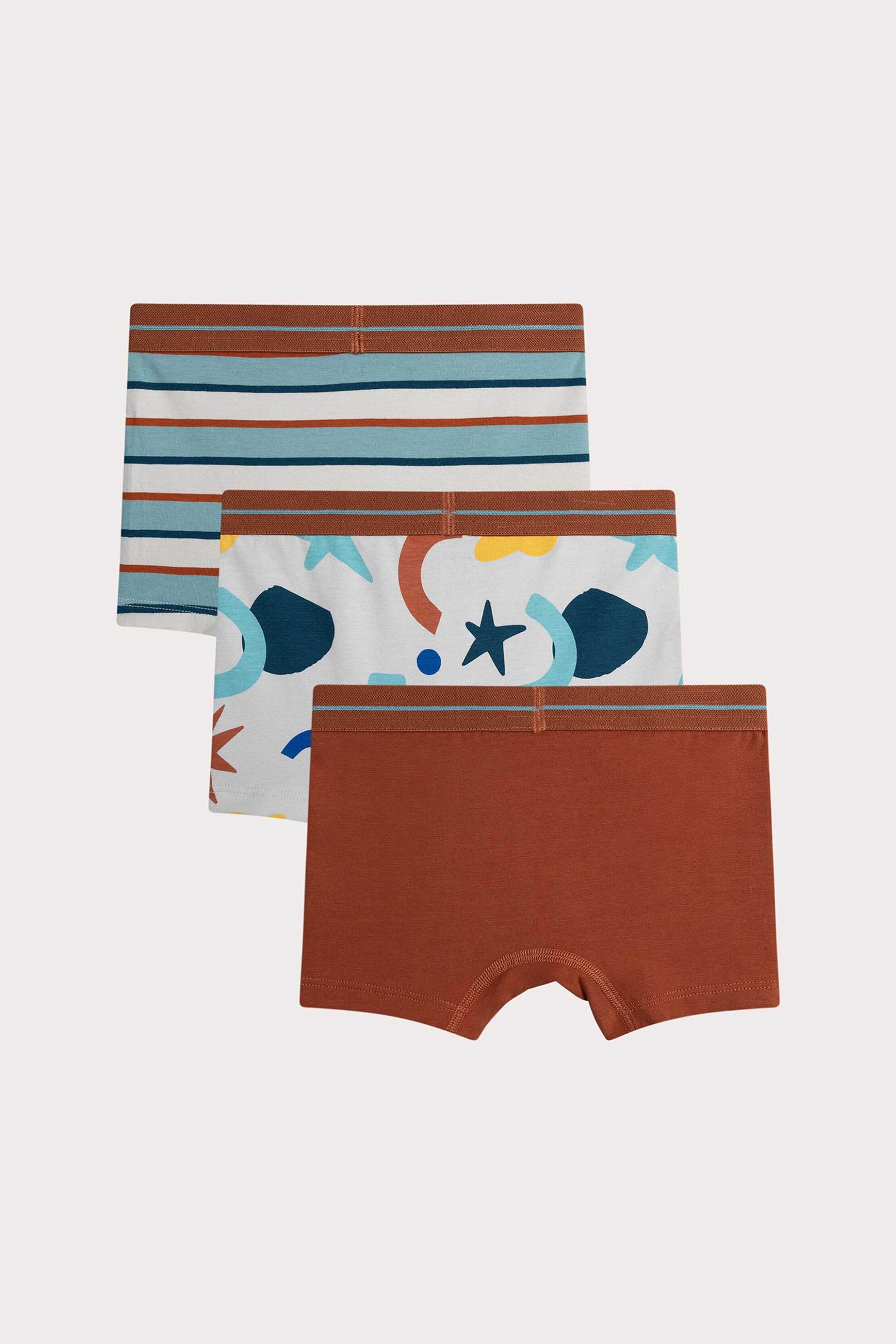 DPAM σετ παιδικά εσώρουχα σε διάφορα σχέδια και χρώματα (3 τεμάχια) - 366000 Καφέ φωτογραφία