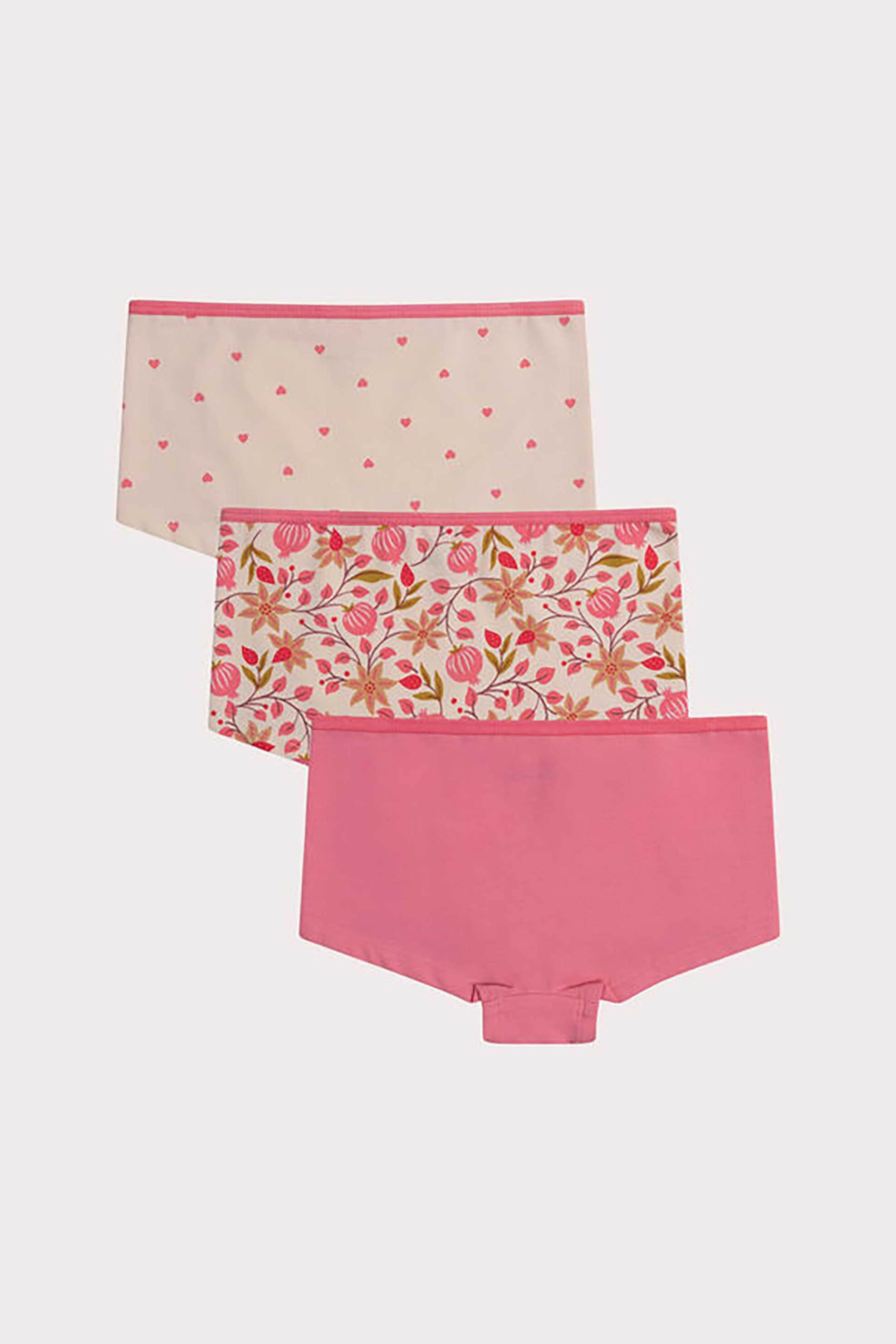 DPAM σετ παιδικά εσώρουχα σε διάφορα σχέδια και χρώματα (3 τεμάχια) - 365968 Ροζ φωτογραφία