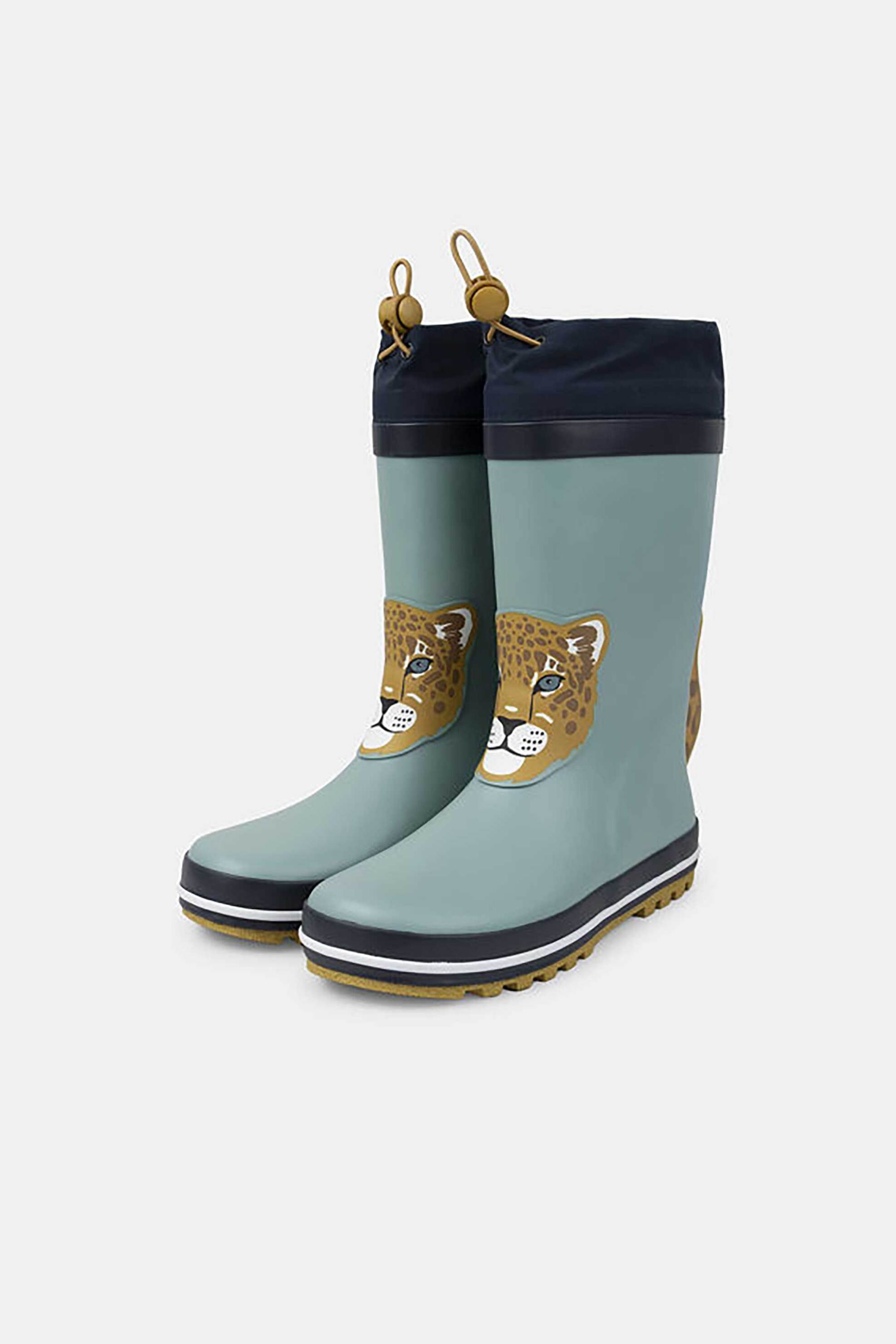 DPAM παιδικές γαλότσες αδιάβροχες με σχέδιο λεοπάρδαλη (23-32) - 366617 Γαλάζιο φωτογραφία