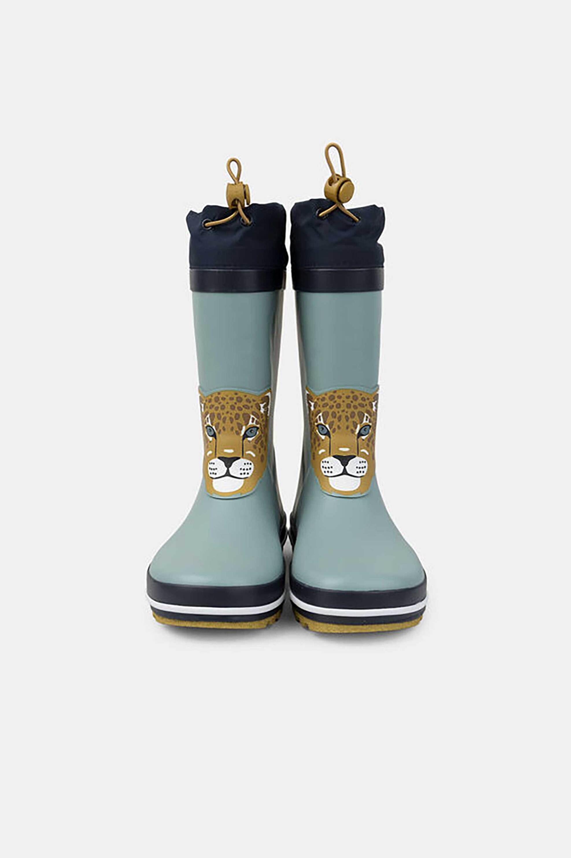 DPAM παιδικές γαλότσες αδιάβροχες με σχέδιο λεοπάρδαλη (23-32) - 366617 Γαλάζιο φωτογραφία