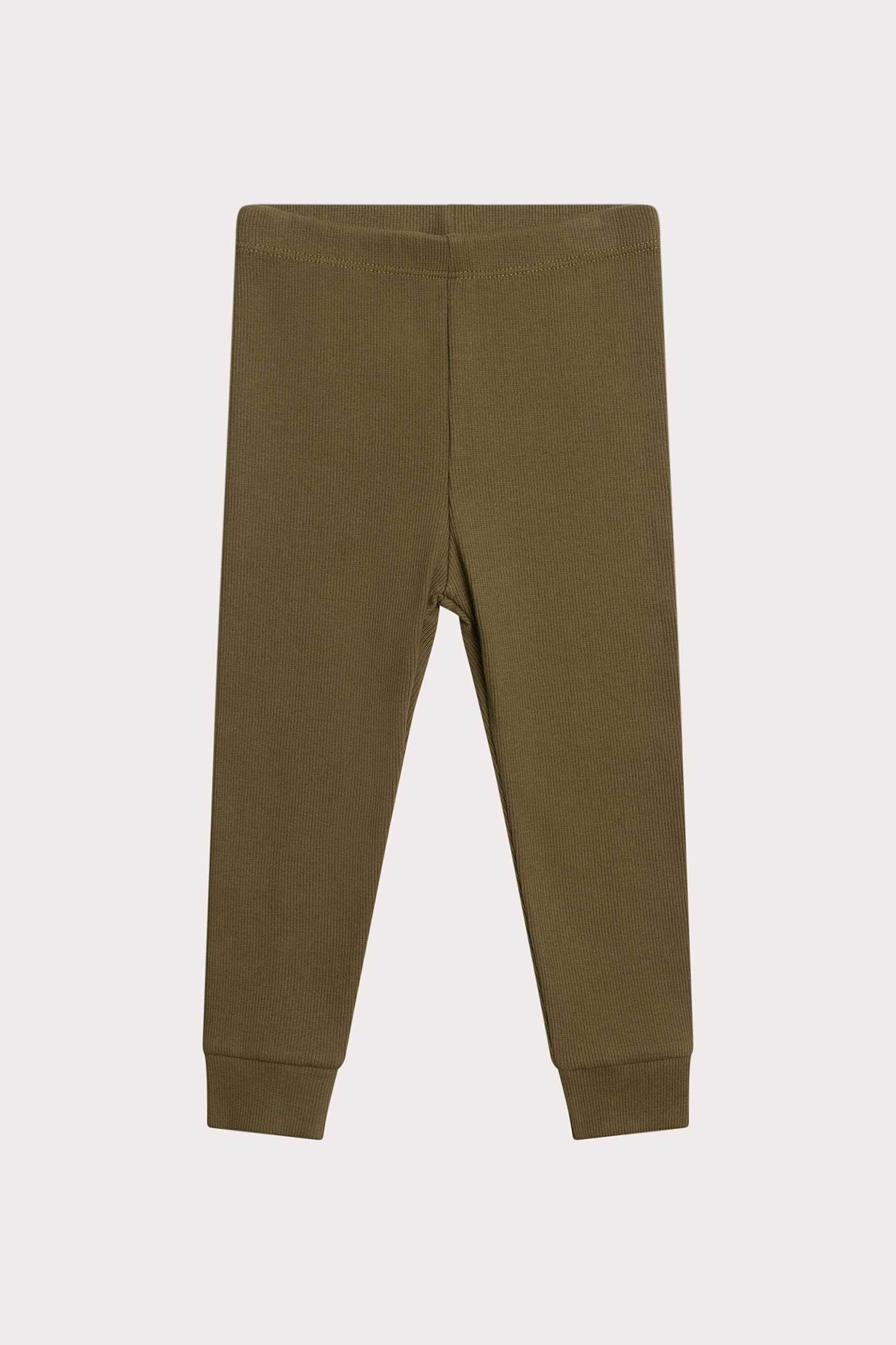 DPAM βρεφικό σετ με μπλούζα και ribbed κολάν με floral σχέδιο (2 τεμάχια) - 366670 Πολύχρωμο φωτογραφία