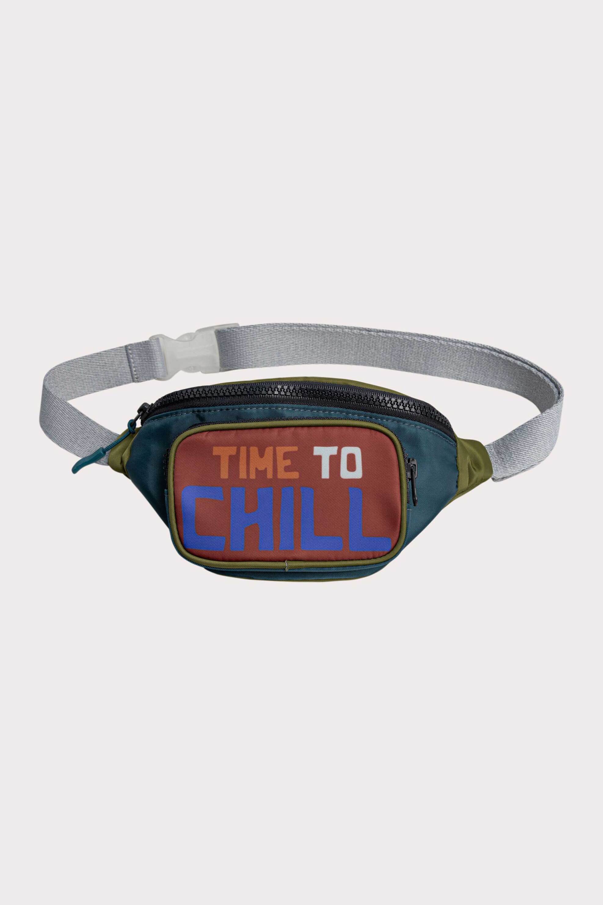 DPAM DPAM παιδικό τσαντάκι μέσης με lettering - 366848 Πράσινο