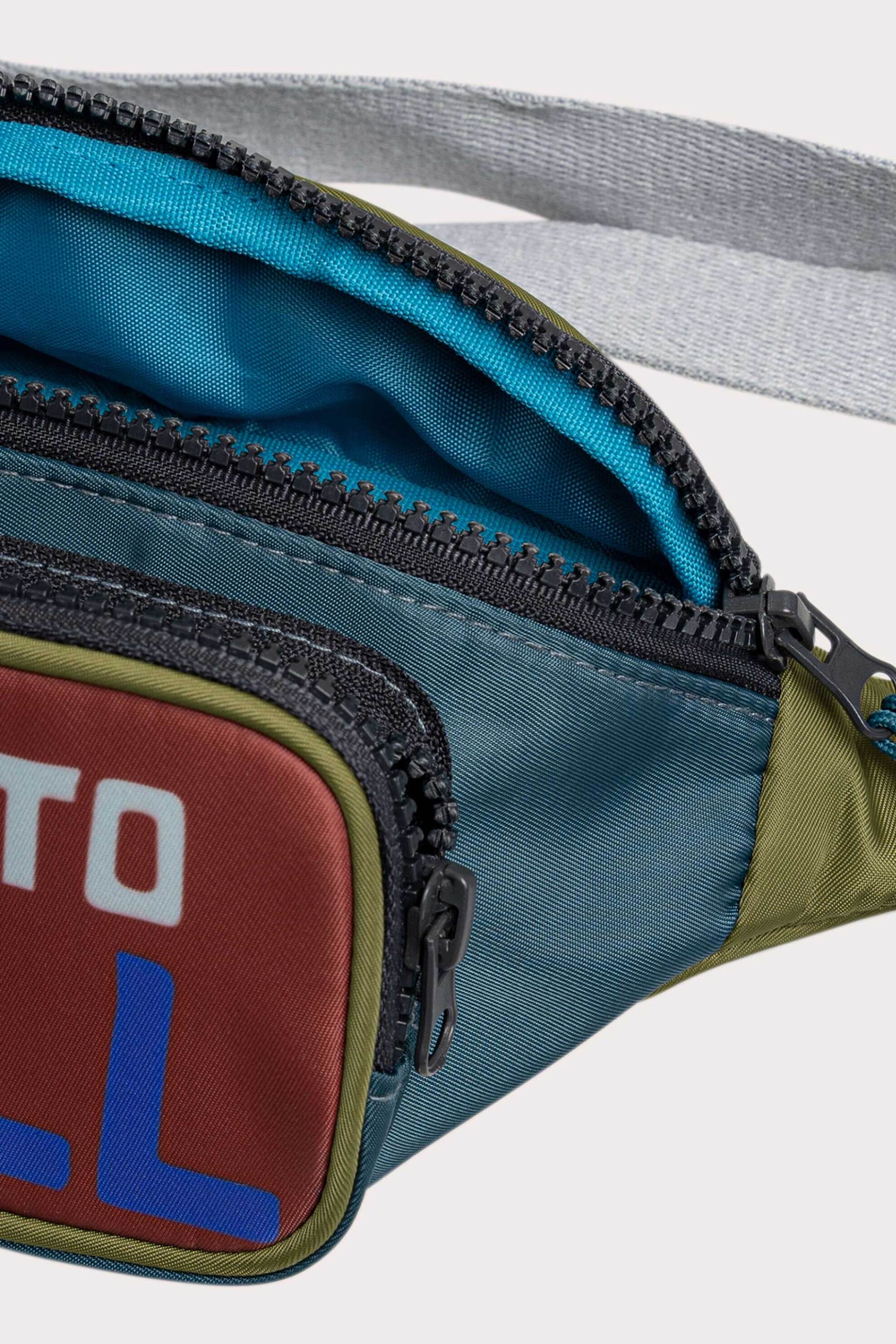 DPAM παιδικό τσαντάκι μέσης με lettering - 366848 Πράσινο φωτογραφία