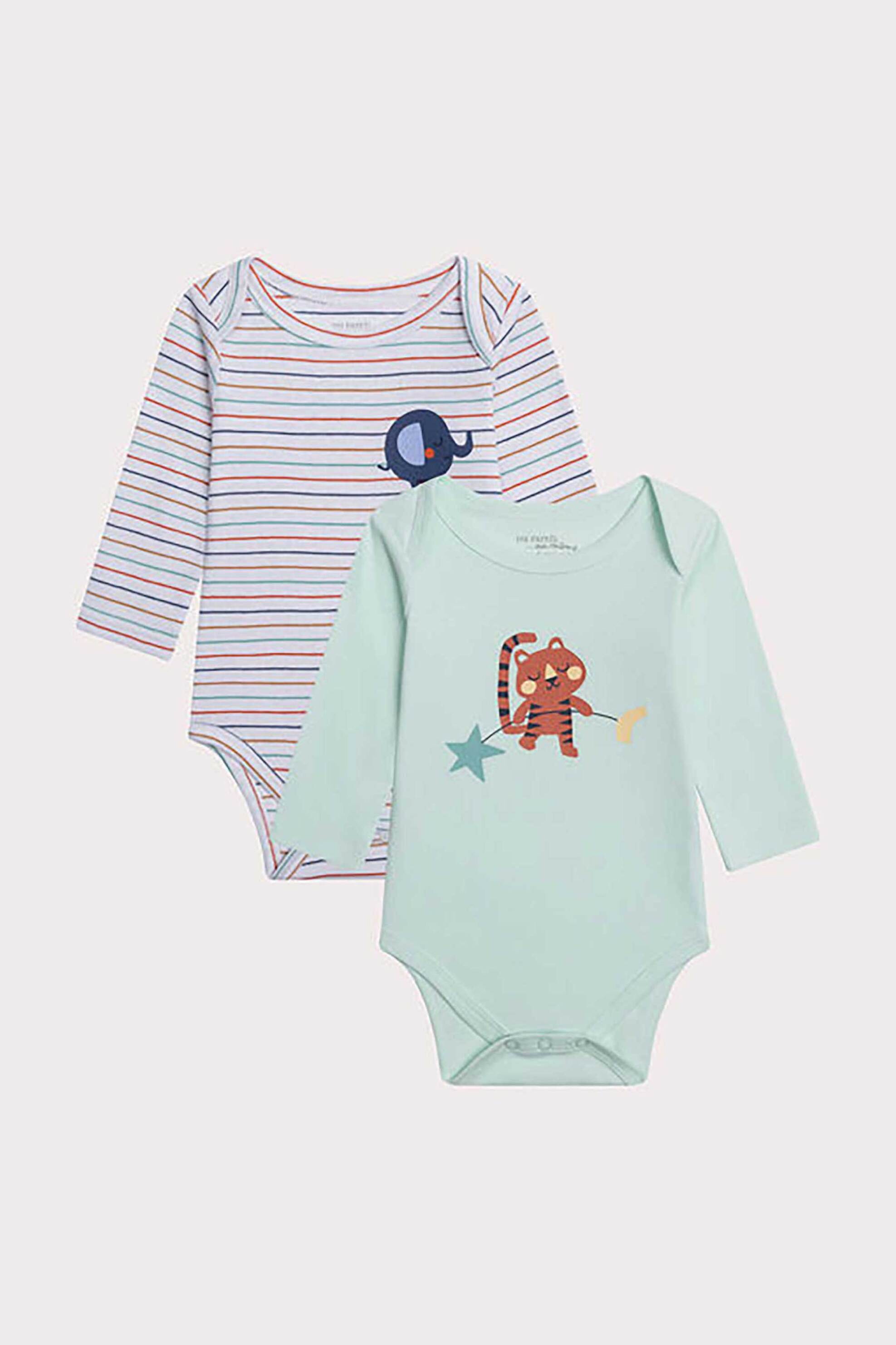 DPAM DPAM σετ βρεφικά φορμάκια με σχέδιο (2 τεμάχια) - 367059 Πολύχρωμο