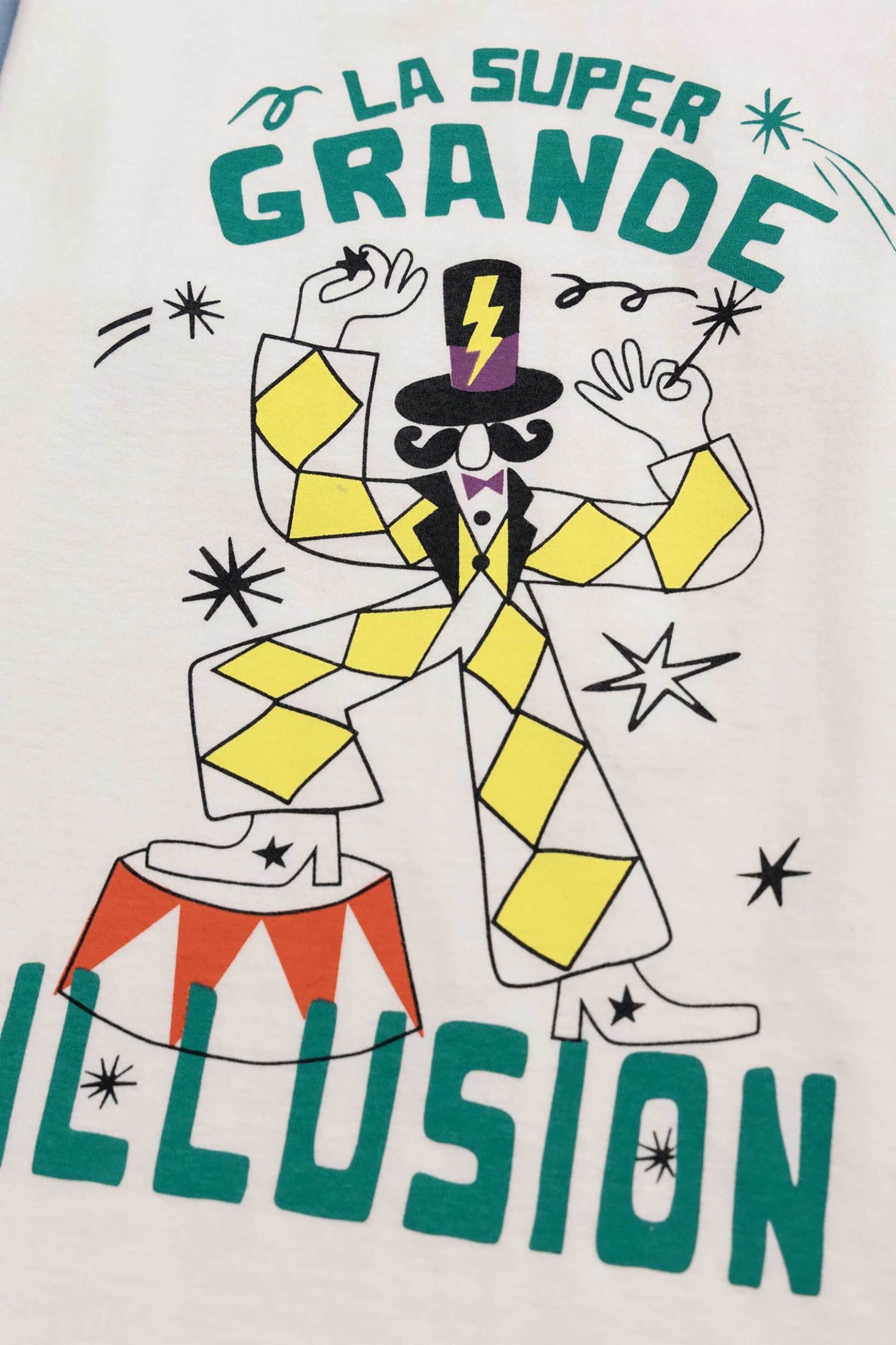 DPAM παιδική μπλούζα για αγόρια "Grande Illusion" - 370368 Πολύχρωμο φωτογραφία