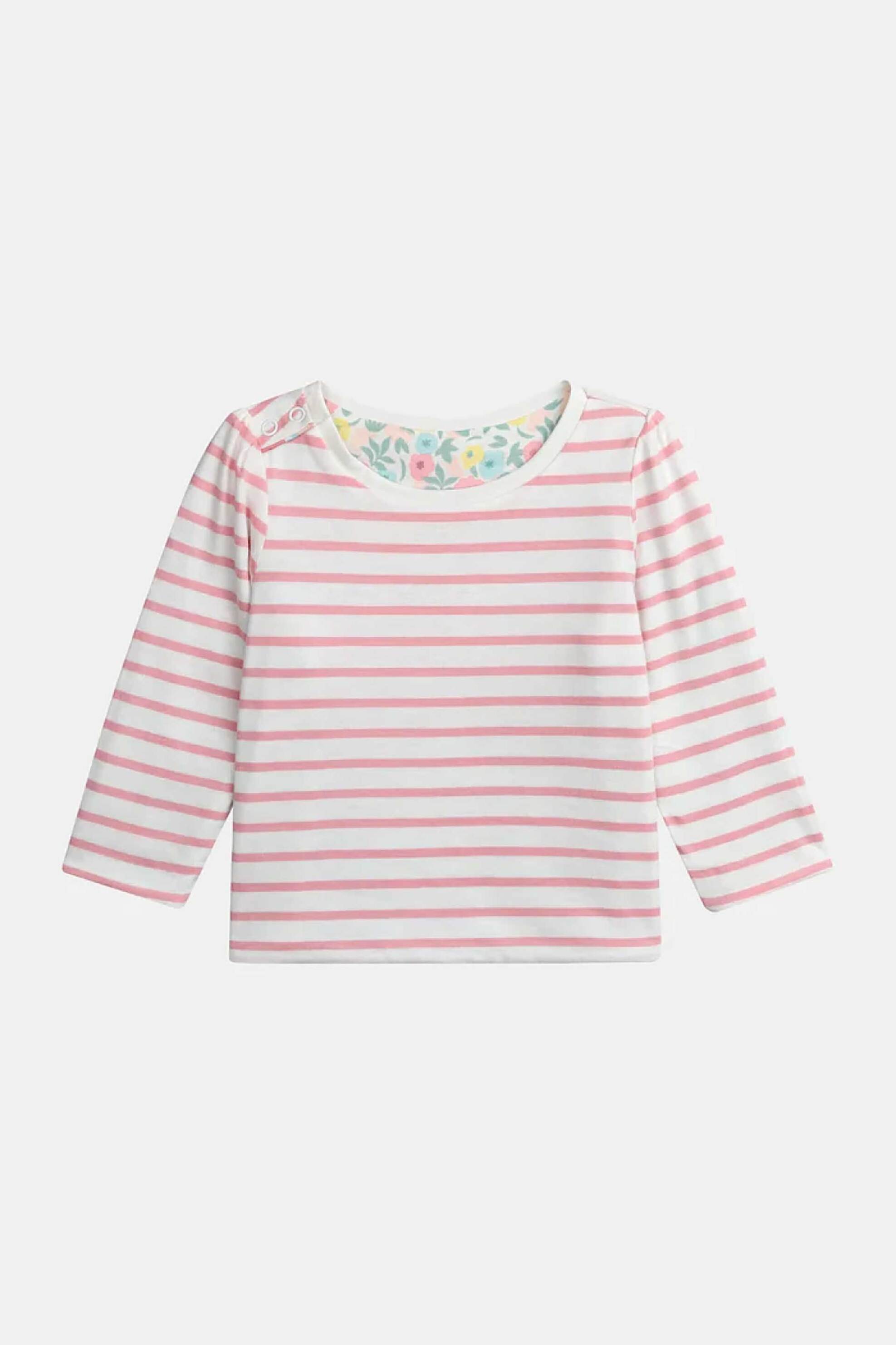 DPAM βρεφική μπλούζα για κορίτσια 2 σε 1 "Stripped Spring" - 370394 Πολύχρωμο φωτογραφία