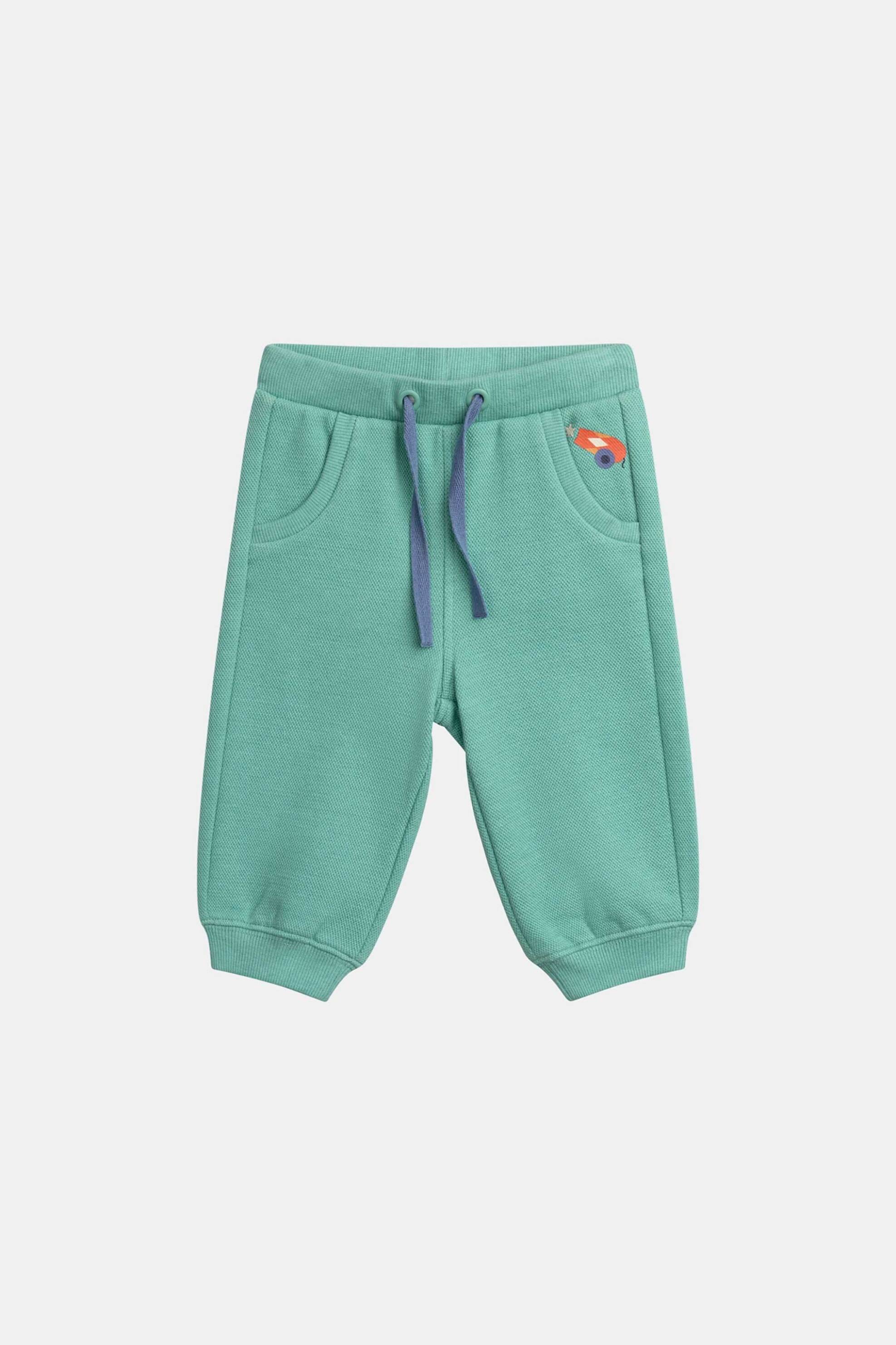 DPAM βρεφικό παντελόνι φόρμας για αγόρια "Mint Cannon" - 370442 Βεραμάν