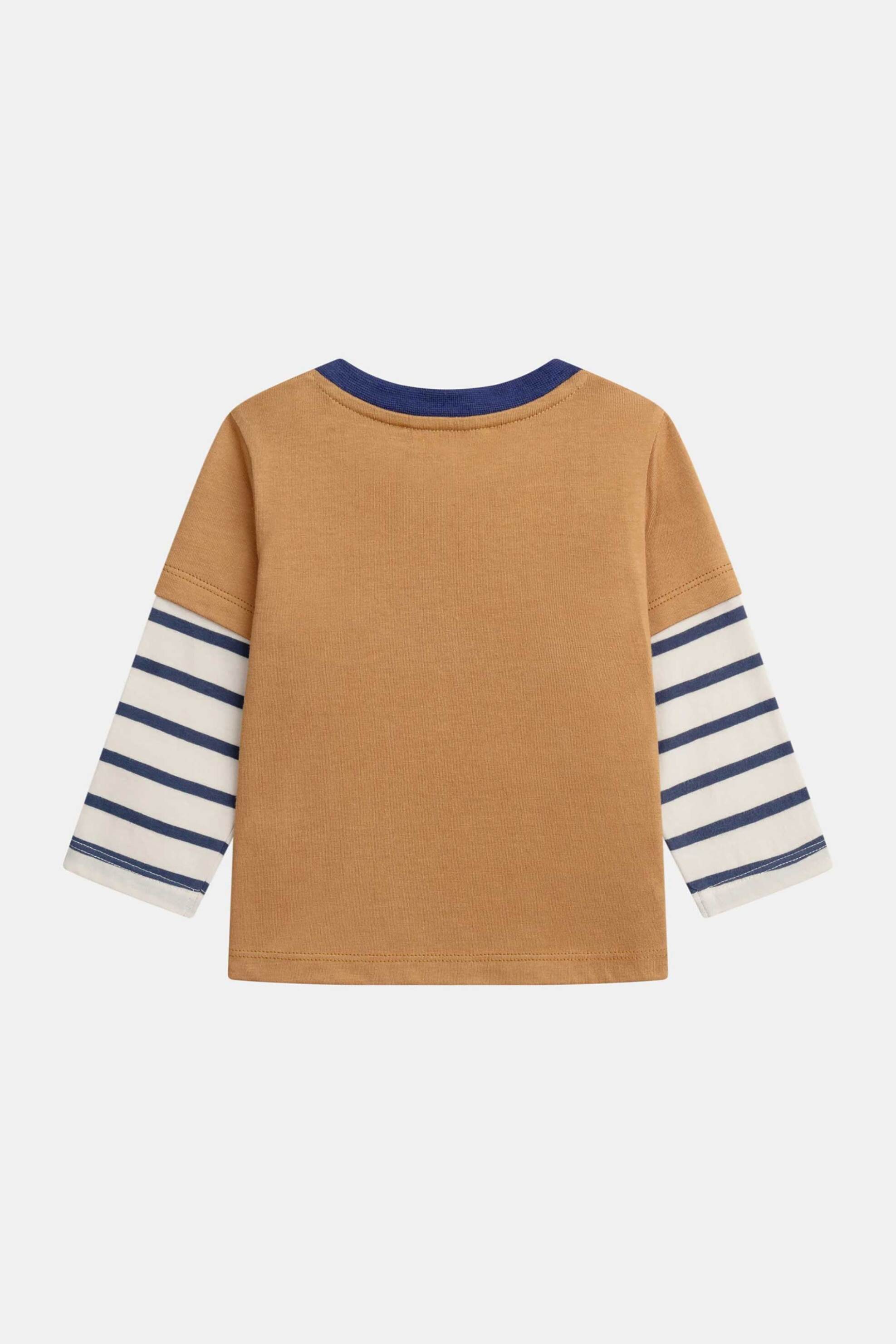 DPAM βρεφική μπλούζα για αγόρια "Circus Star" - 370460 Καφέ φωτογραφία