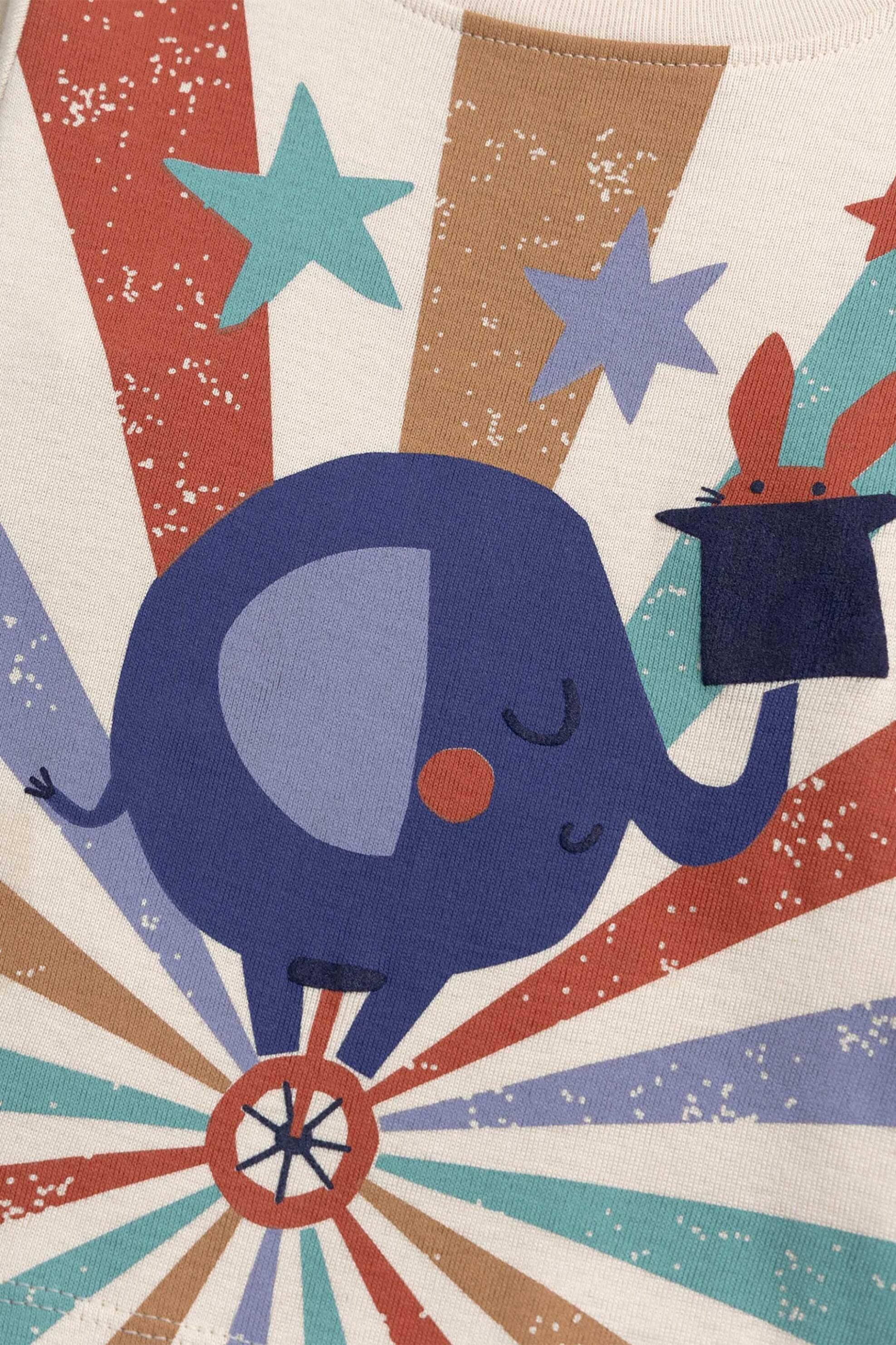 DPAM βρεφική μπλούζα για αγόρια "Spectacular Show" - 370472 Υπόλευκο φωτογραφία