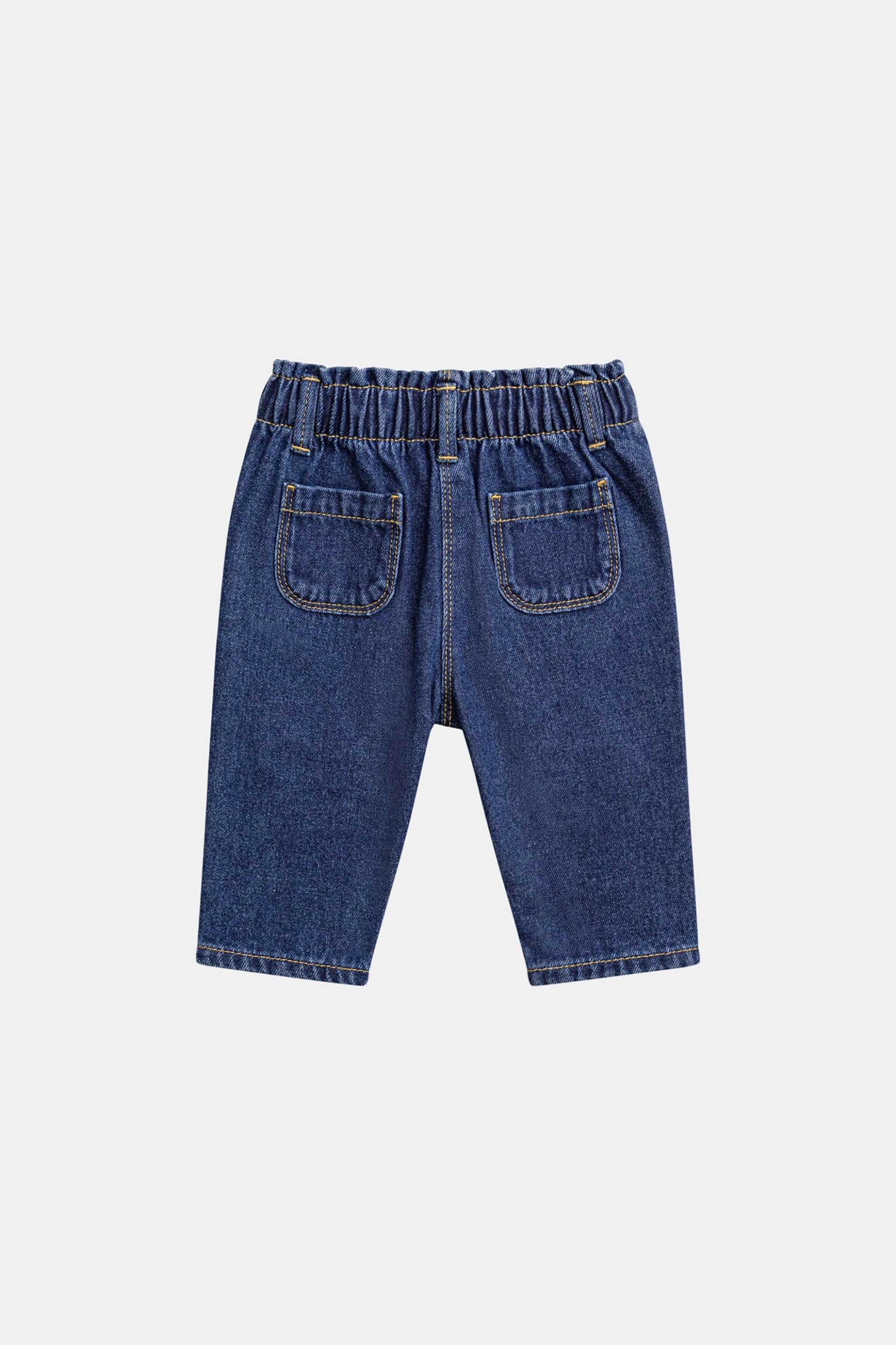 DPAM βρεφικό τζιν παντελόνι για κορίτσια "Heart" - 370382 Denim Blue φωτογραφία