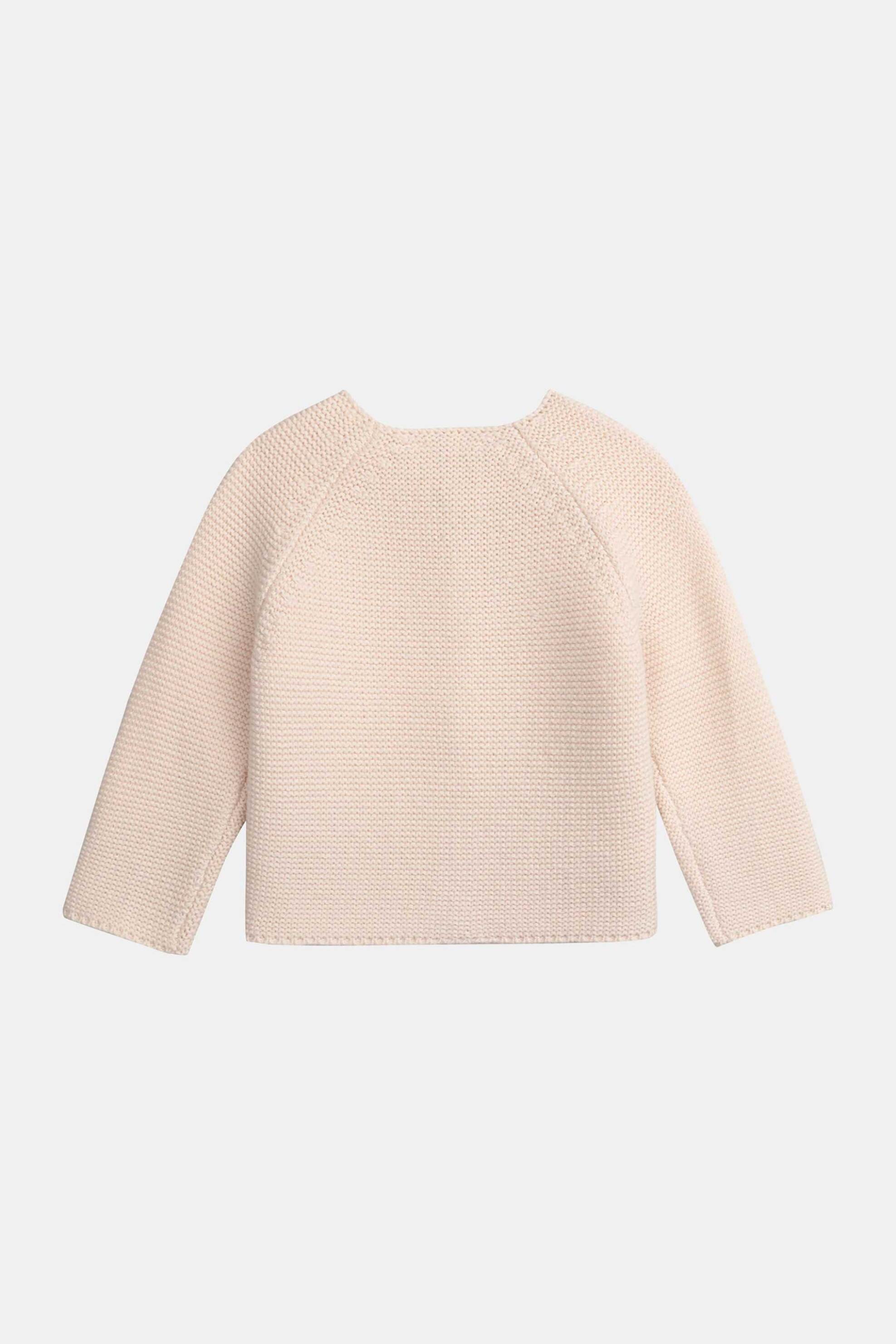 DPAM βρεφική πλεκτή ζακέτα για κορίτσια "Knit Pink" - 370400 Ροζ φωτογραφία