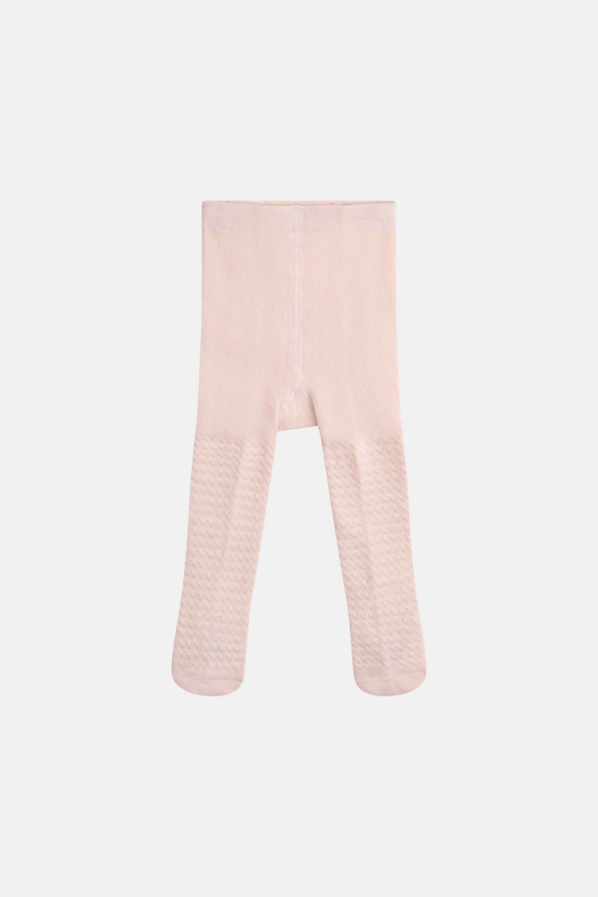 DPAM βρεφικό καλσόν για κορίτσια "Pink Pointelle" - 371063 Ροζ