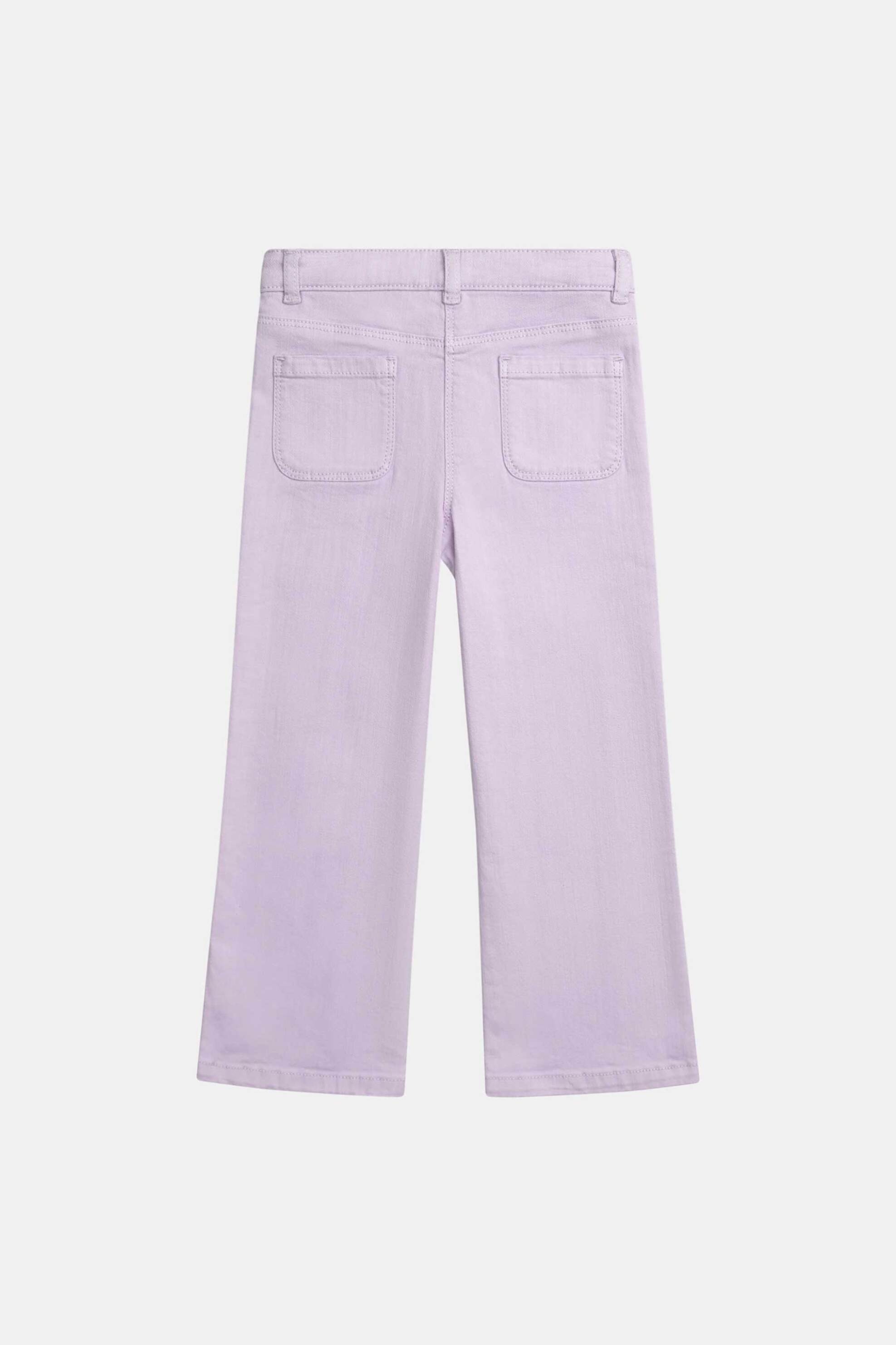 DPAM παιδικό τζιν παντελόνι για κορίτσια "Lilac Flare" - 371101 Λιλά φωτογραφία