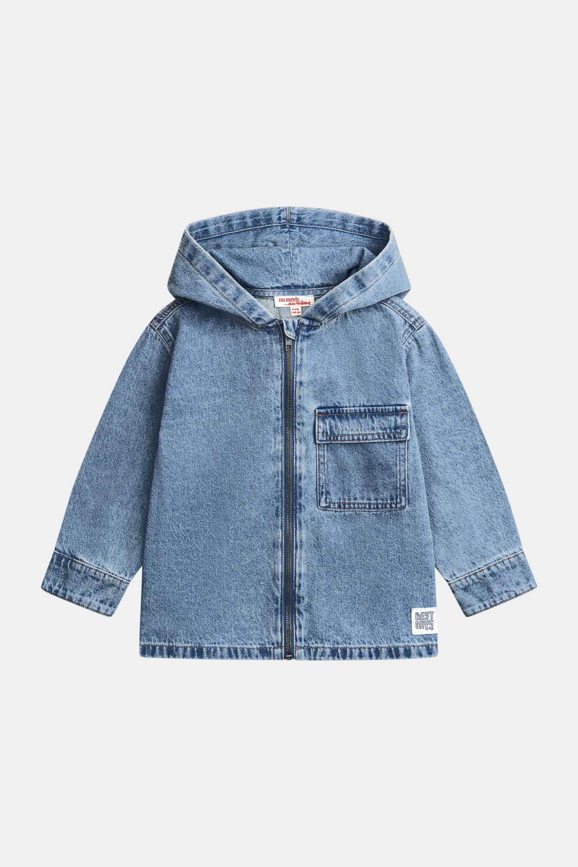 DPAM παιδικό denim jacket για αγόρια - 371131 Denim Blue