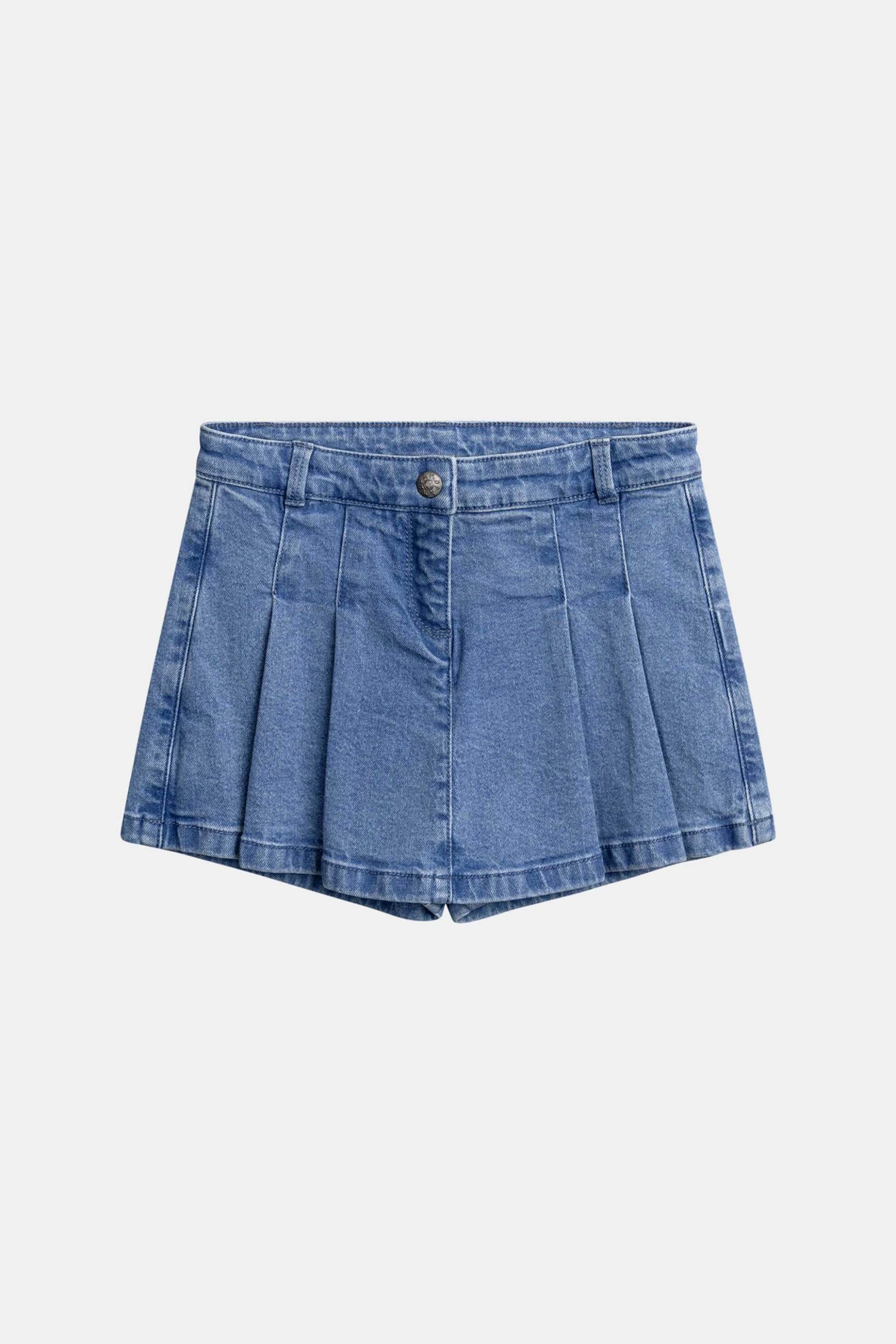 DPAM παιδική denim φούστα-σορτς για κορίτσια "Classic Skort" - 371094 Denim Blue
