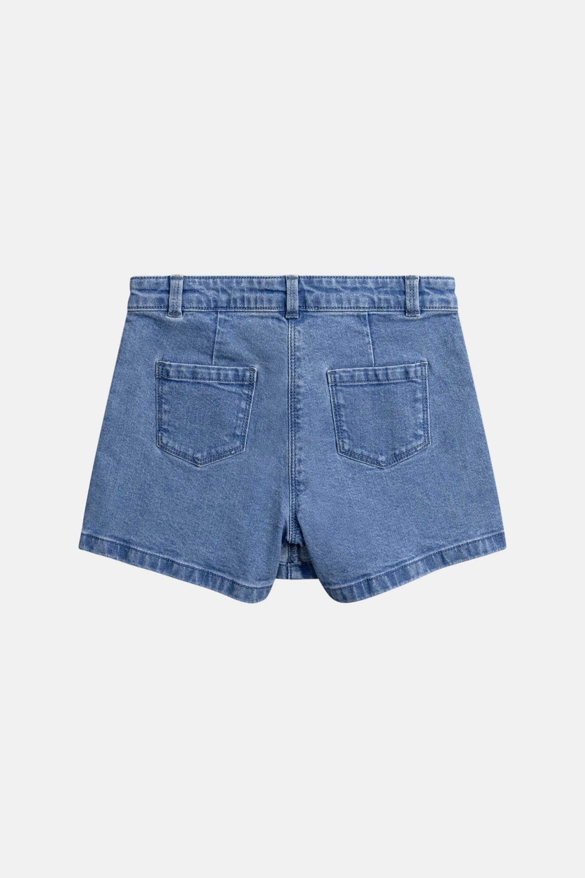 DPAM παιδική denim φούστα-σορτς για κορίτσια "Classic Skort" - 371094 Denim Blue φωτογραφία